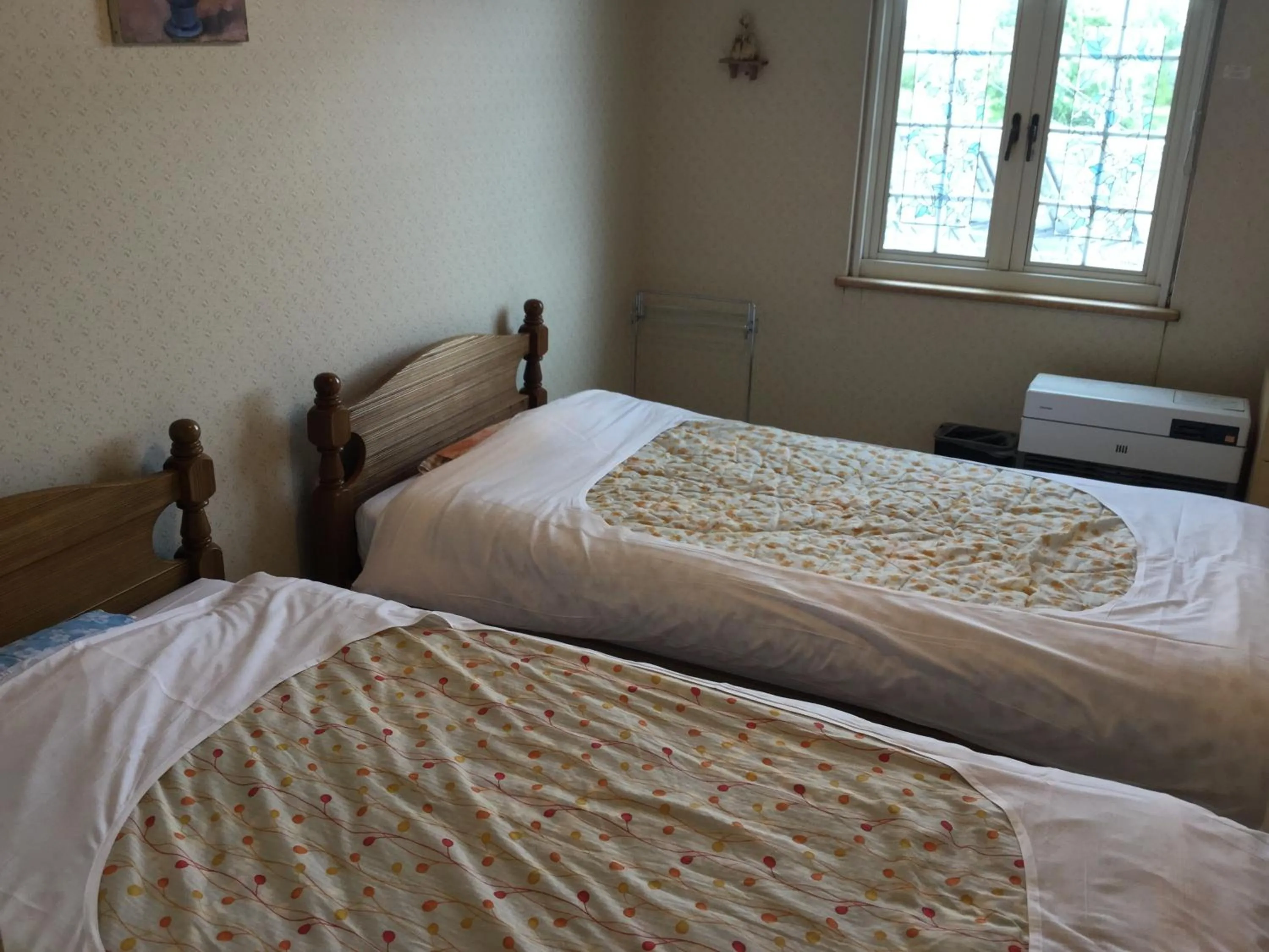 Photo of the whole room, Bed in Natsumi no Sato