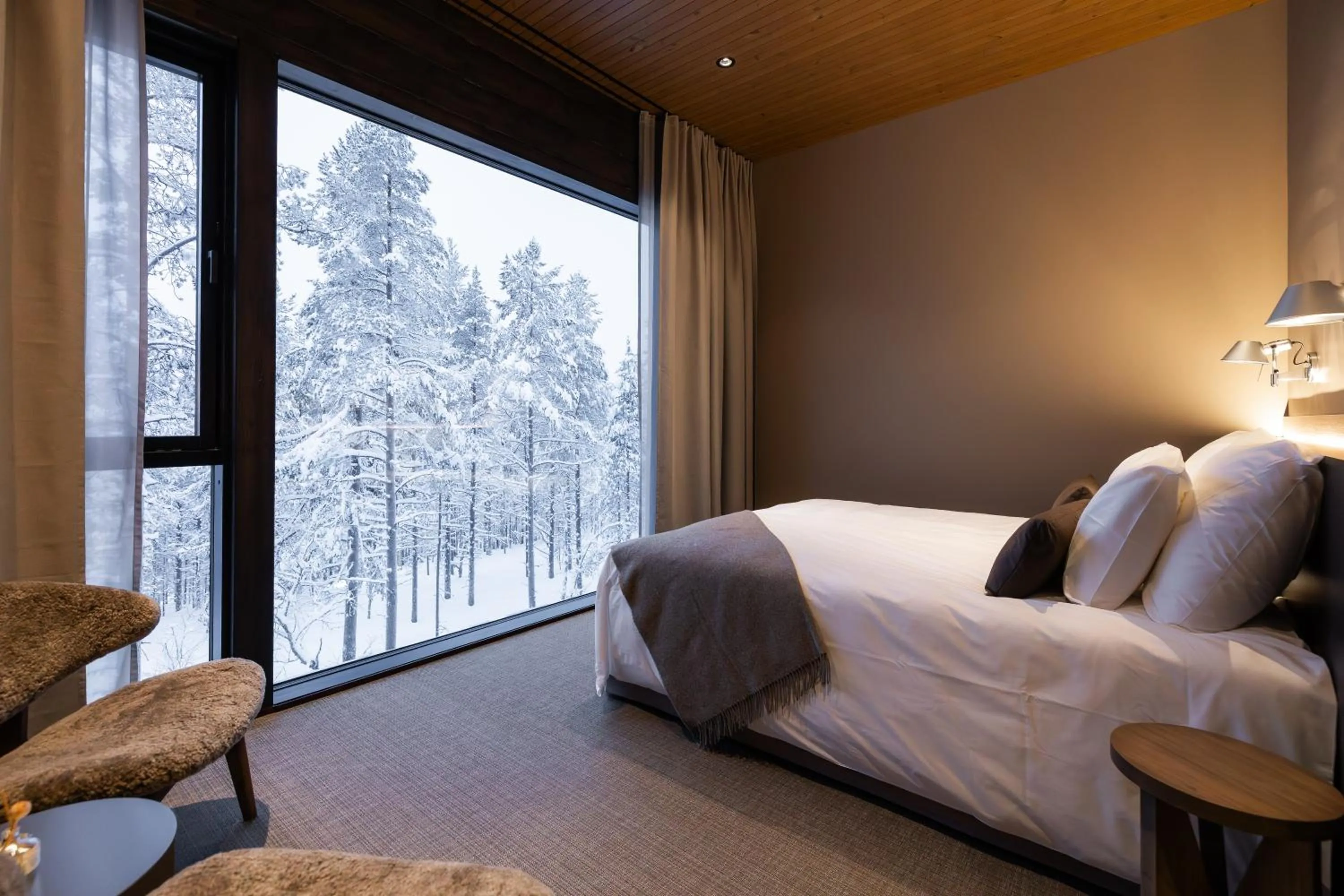 Bed in Gáldu Hotel & Spa