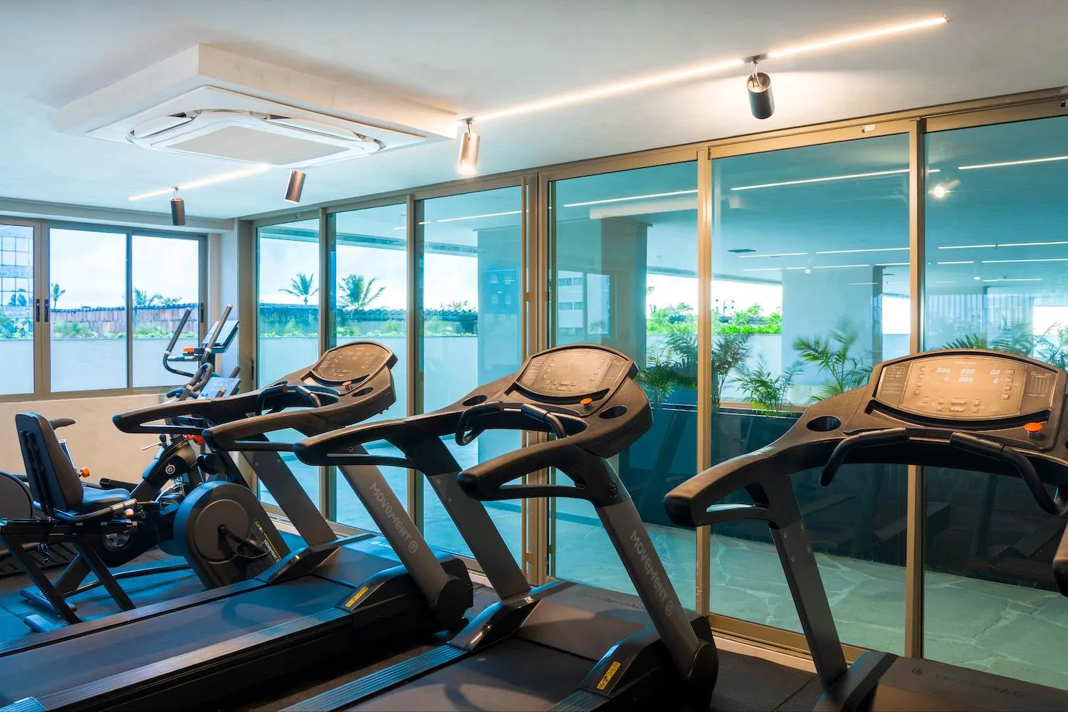 Fitness centre/facilities in Sais Beach Living Hotel
