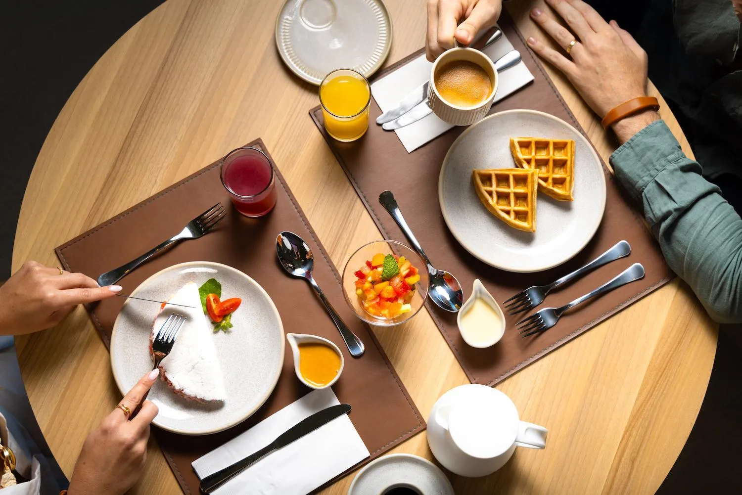 Food in Sais Beach Living Hotel