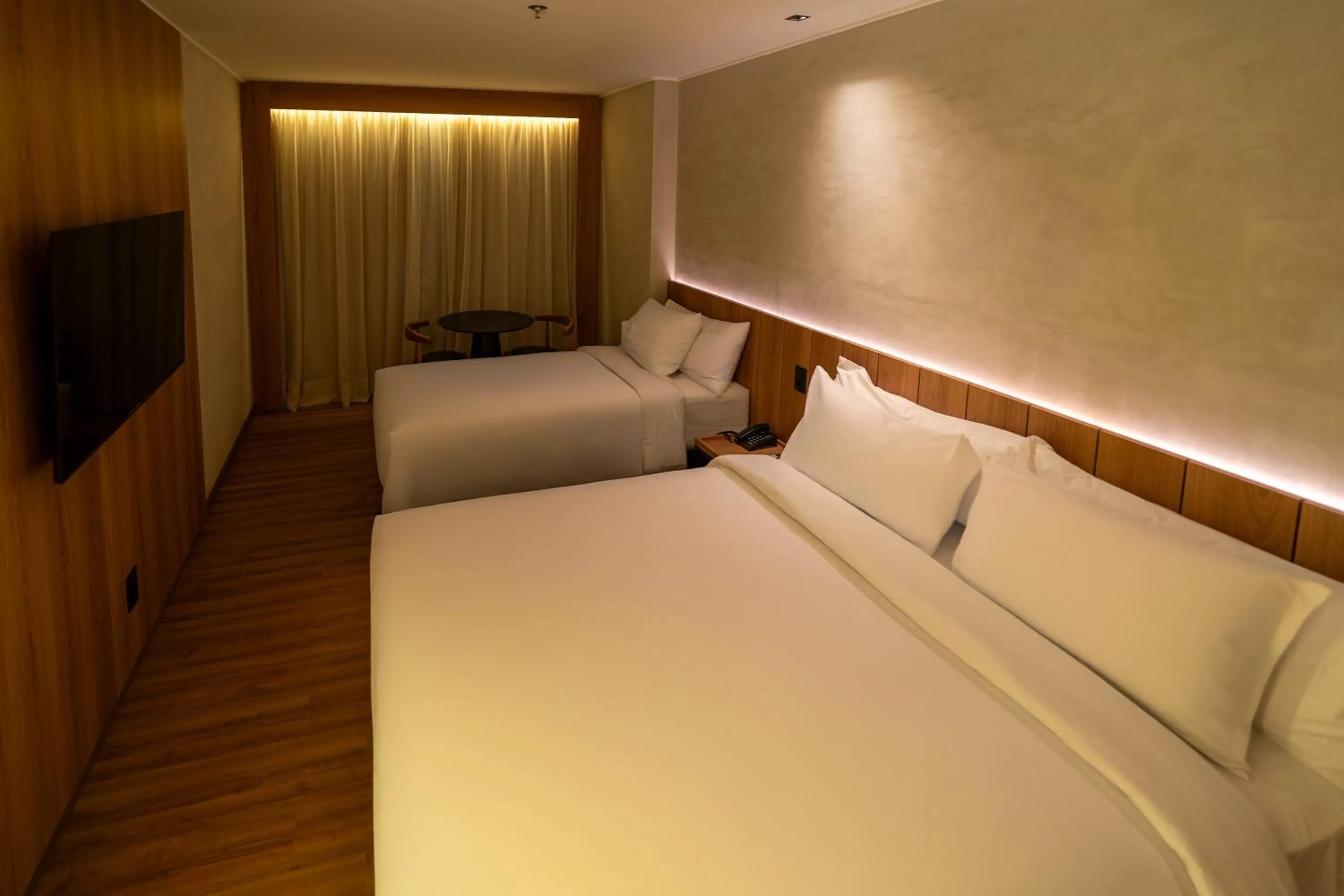 Bed in Sais Beach Living Hotel