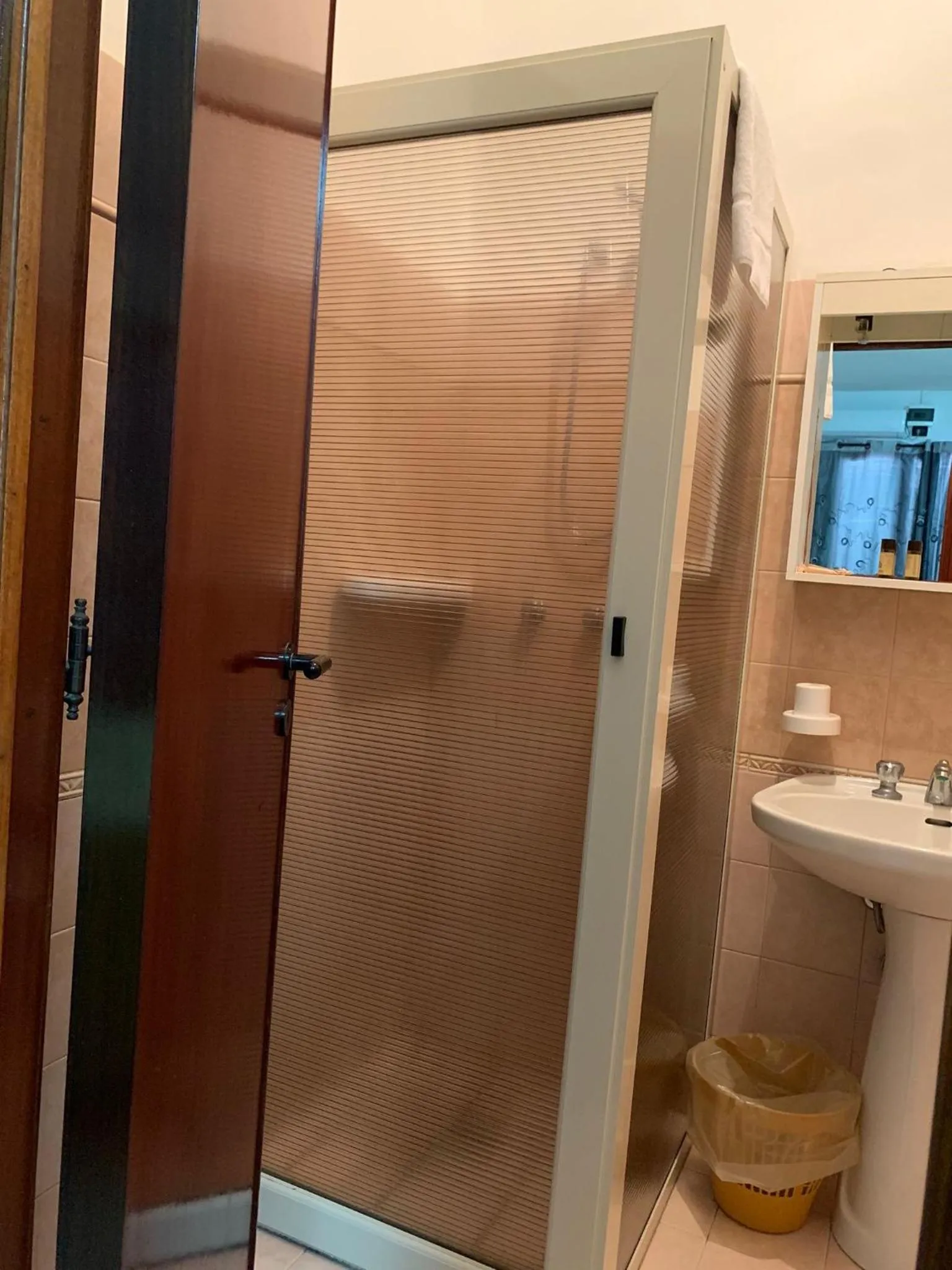 Bathroom in Hotel Le Macine