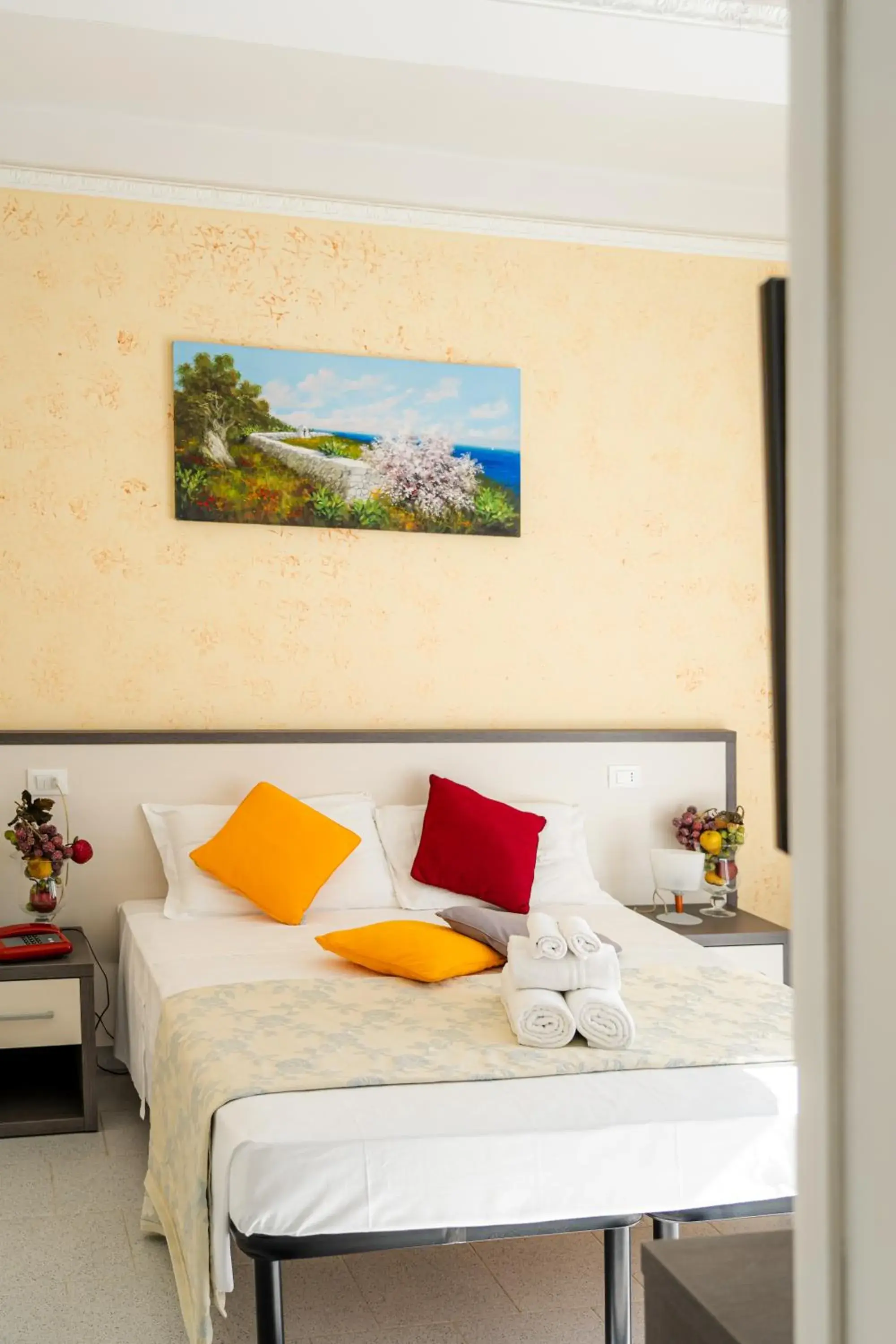 Bedroom, Bed in Hotel Le Macine Bedroom, Bed in Hotel Le Macine