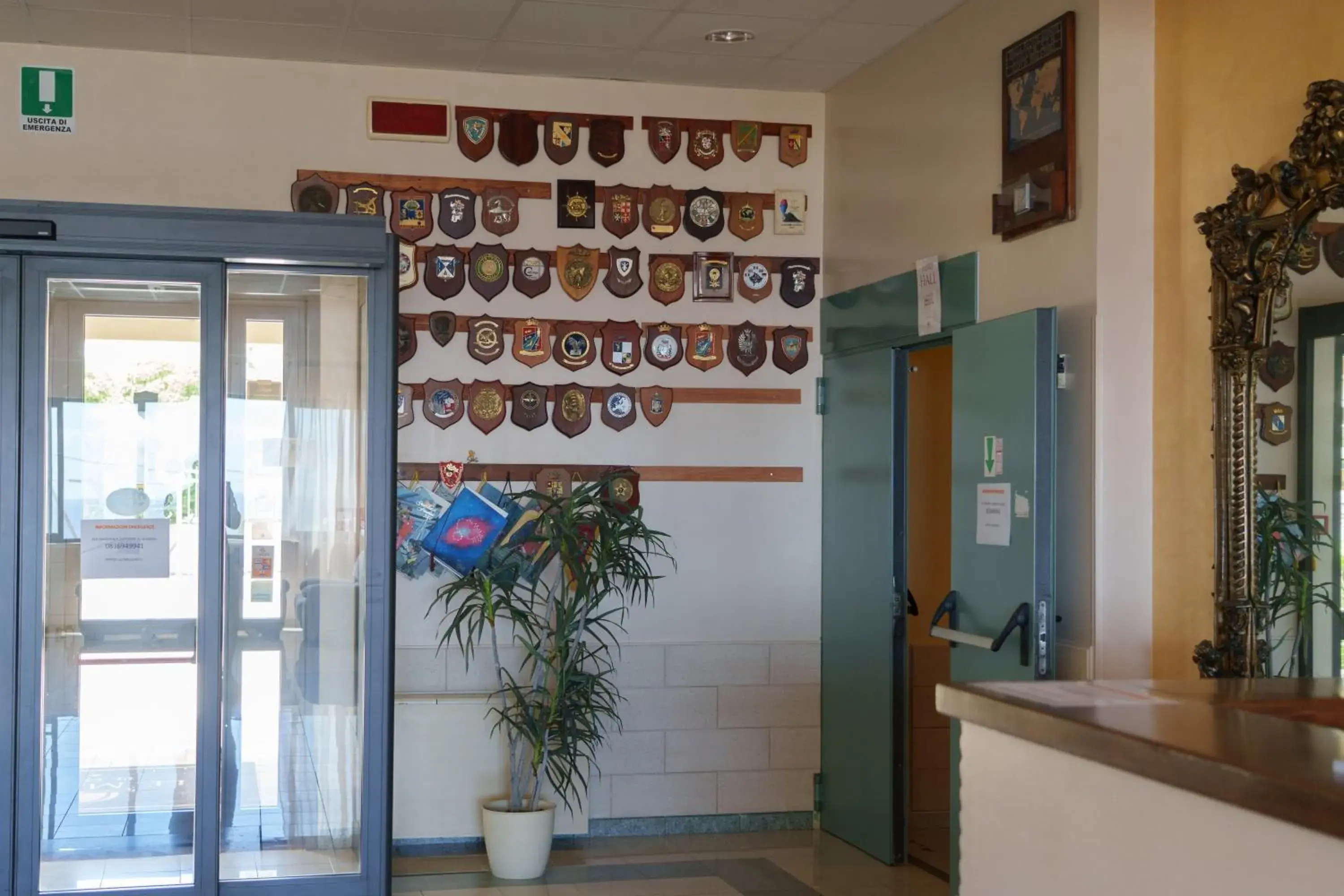 Lobby or reception in Hotel Le Macine Lobby or reception in Hotel Le Macine