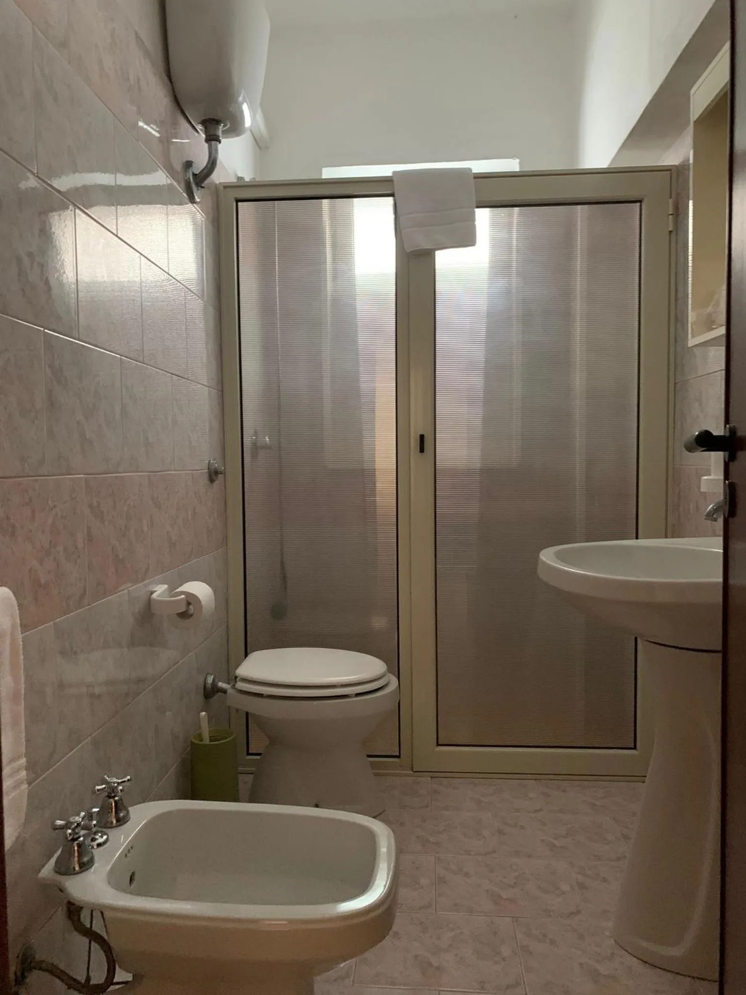 Bathroom in Hotel Le Macine