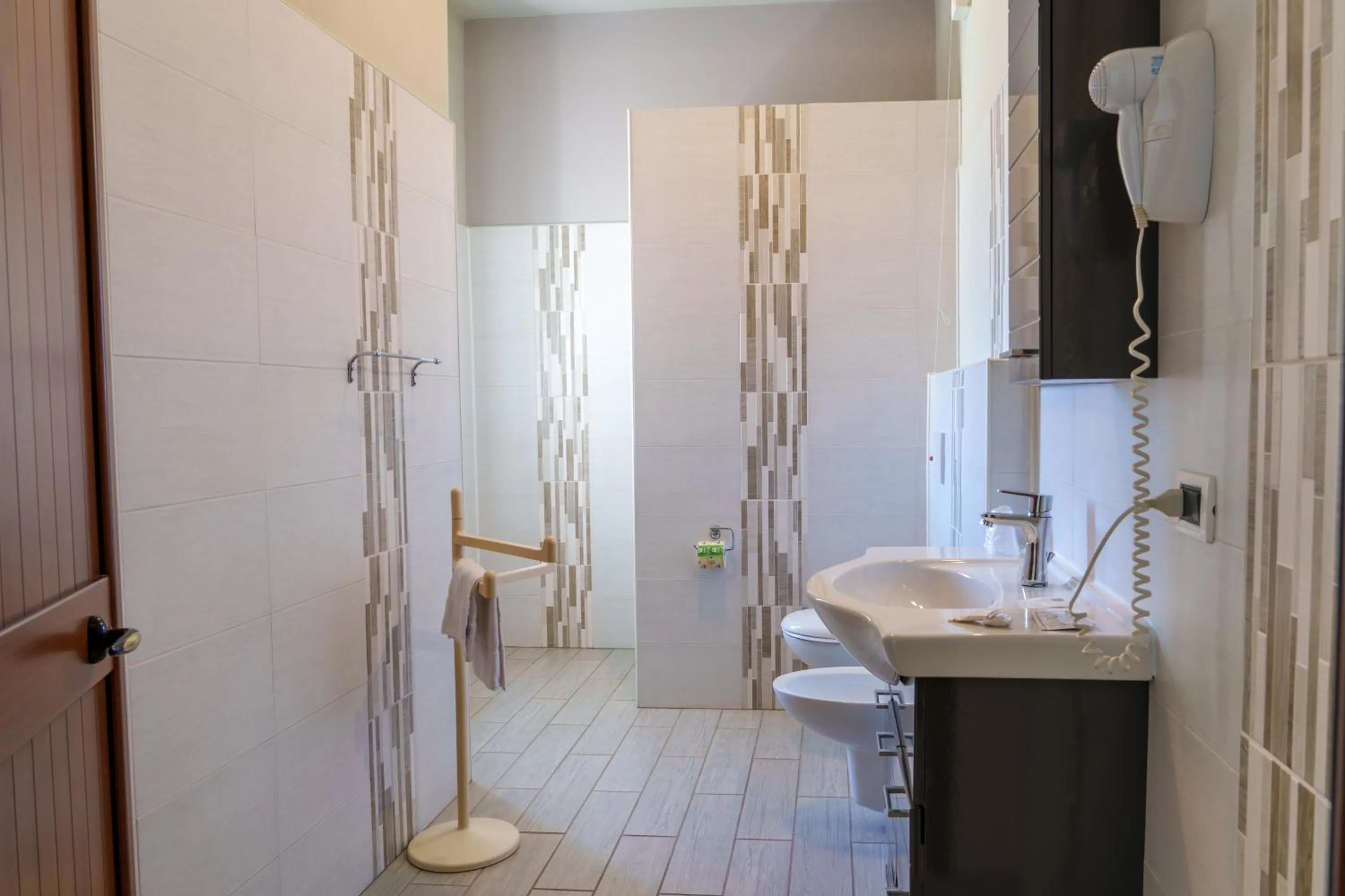 Bathroom in Hotel Le Macine