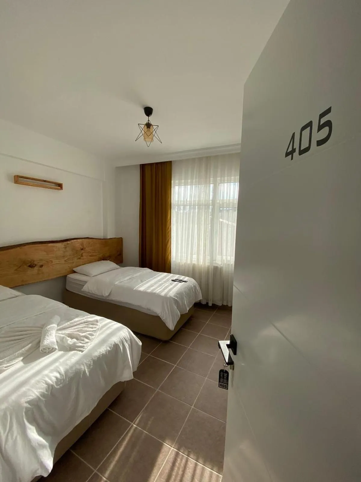 Bed in Medi Otel