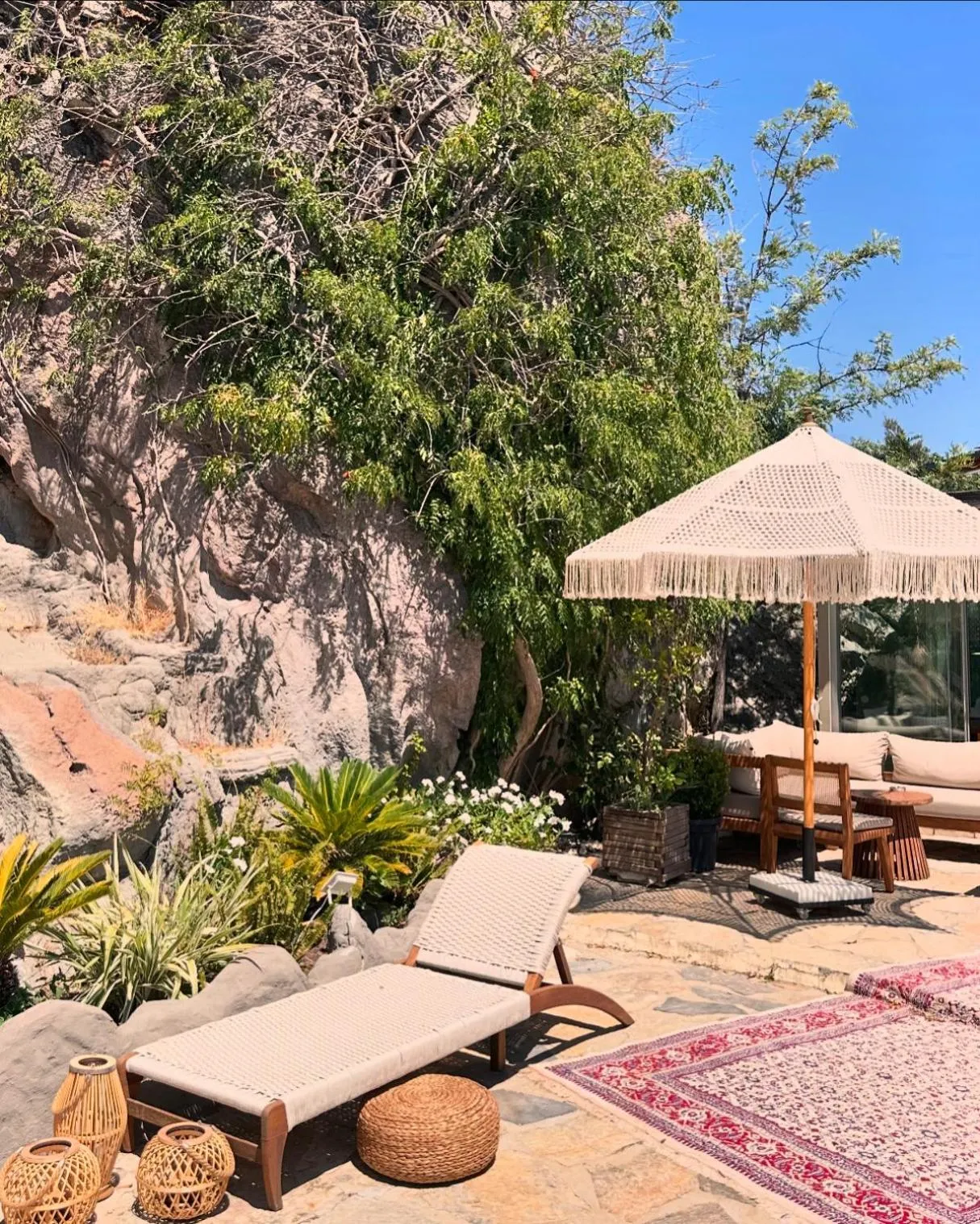 Patio in The Aegean Gate Hotel