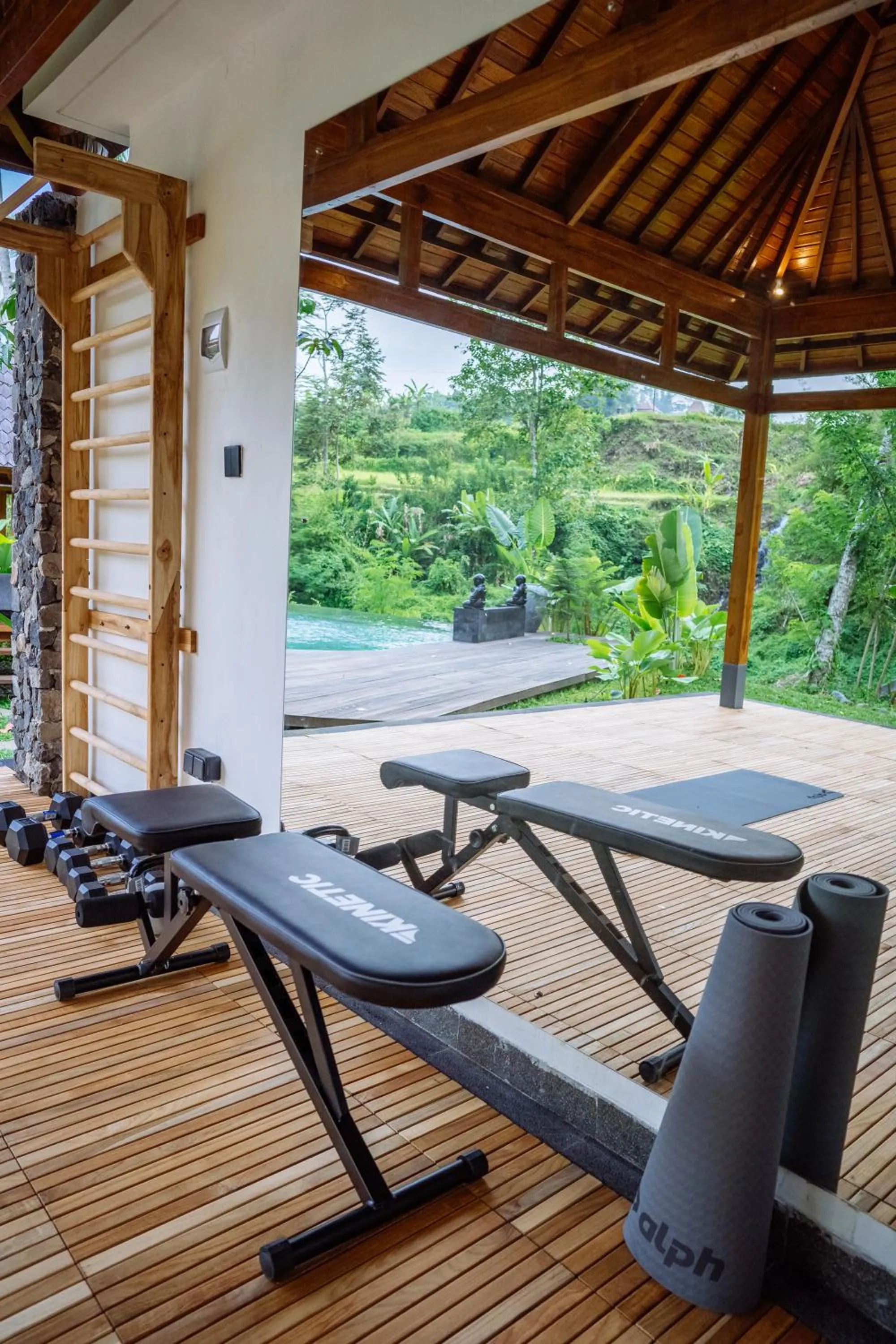 Fitness centre/facilities in Taman Swarga Villa Resort & Spa Sidemen