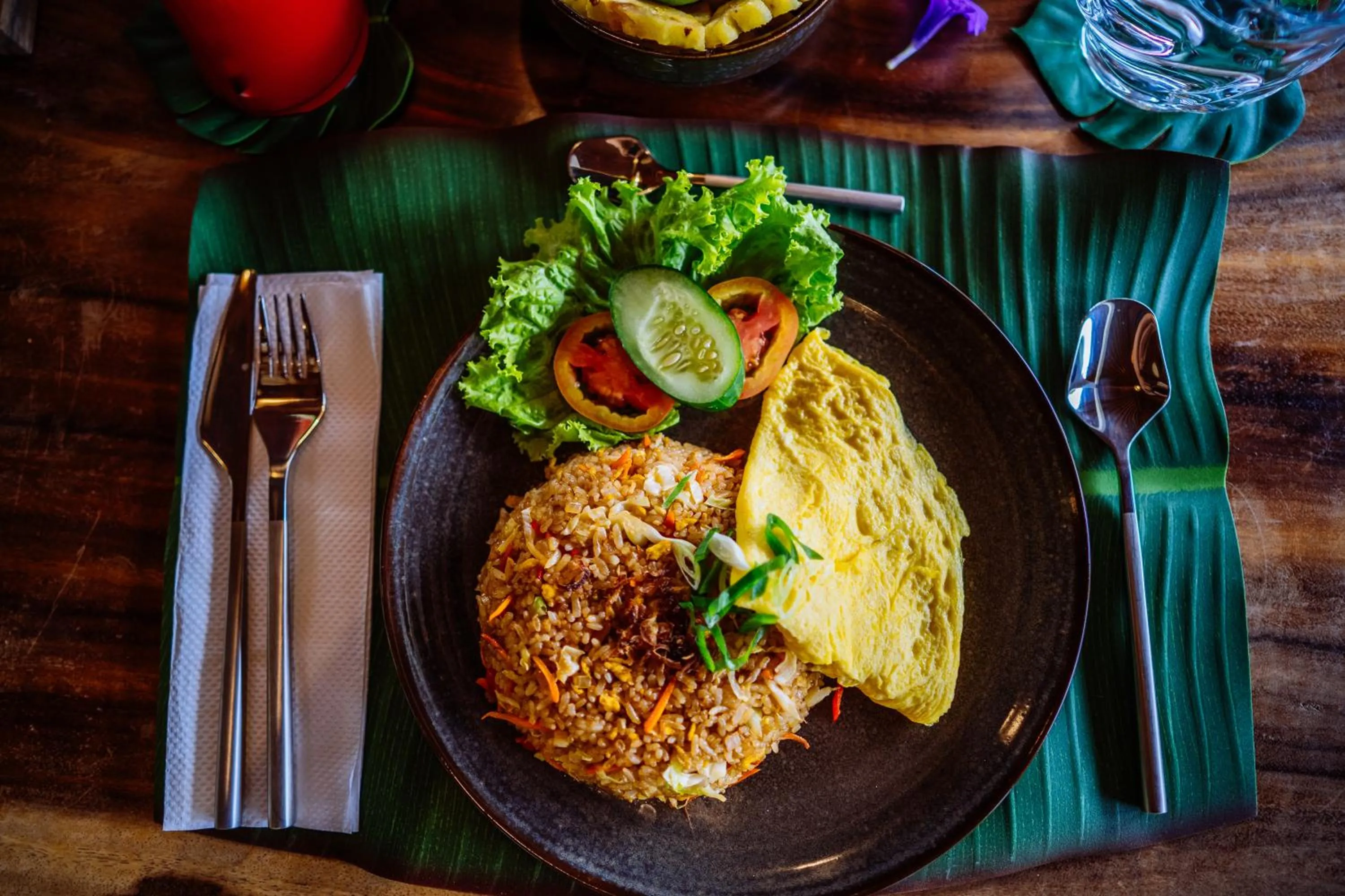 Food in Taman Swarga Villa Resort & Spa Sidemen