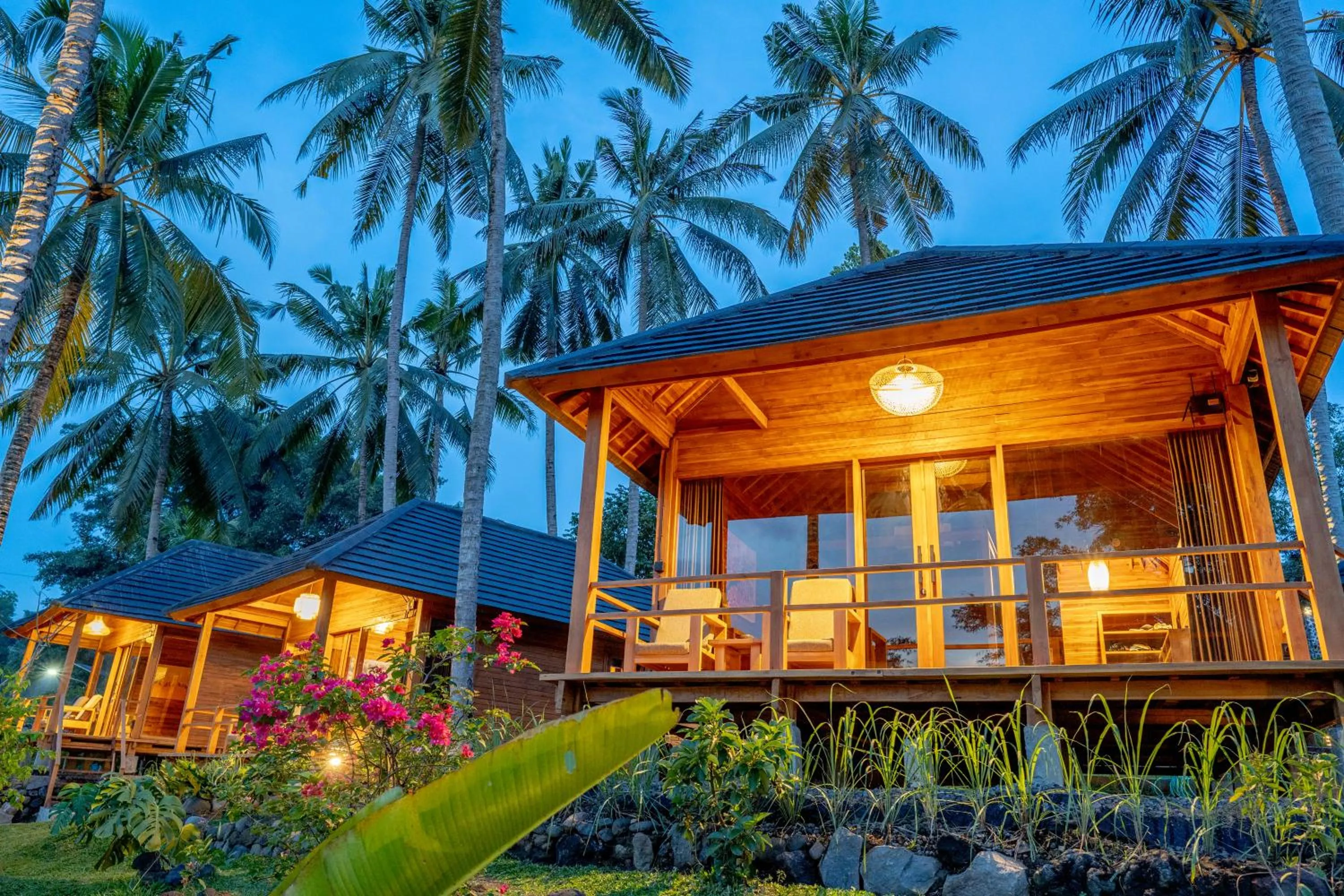 Balcony/Terrace in Taman Swarga Villa Resort & Spa Sidemen
