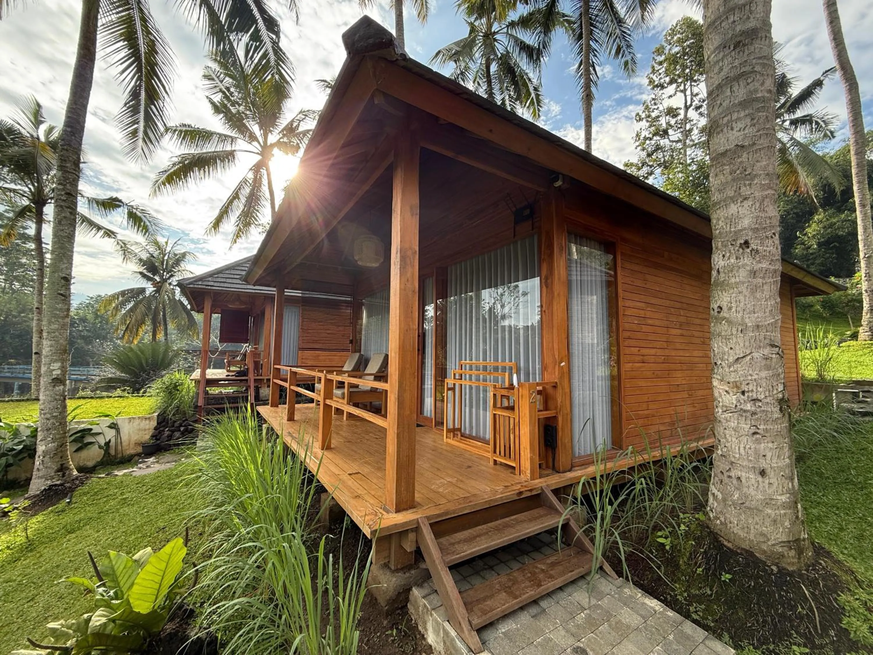 Garden in Taman Swarga Villa Resort & Spa Sidemen