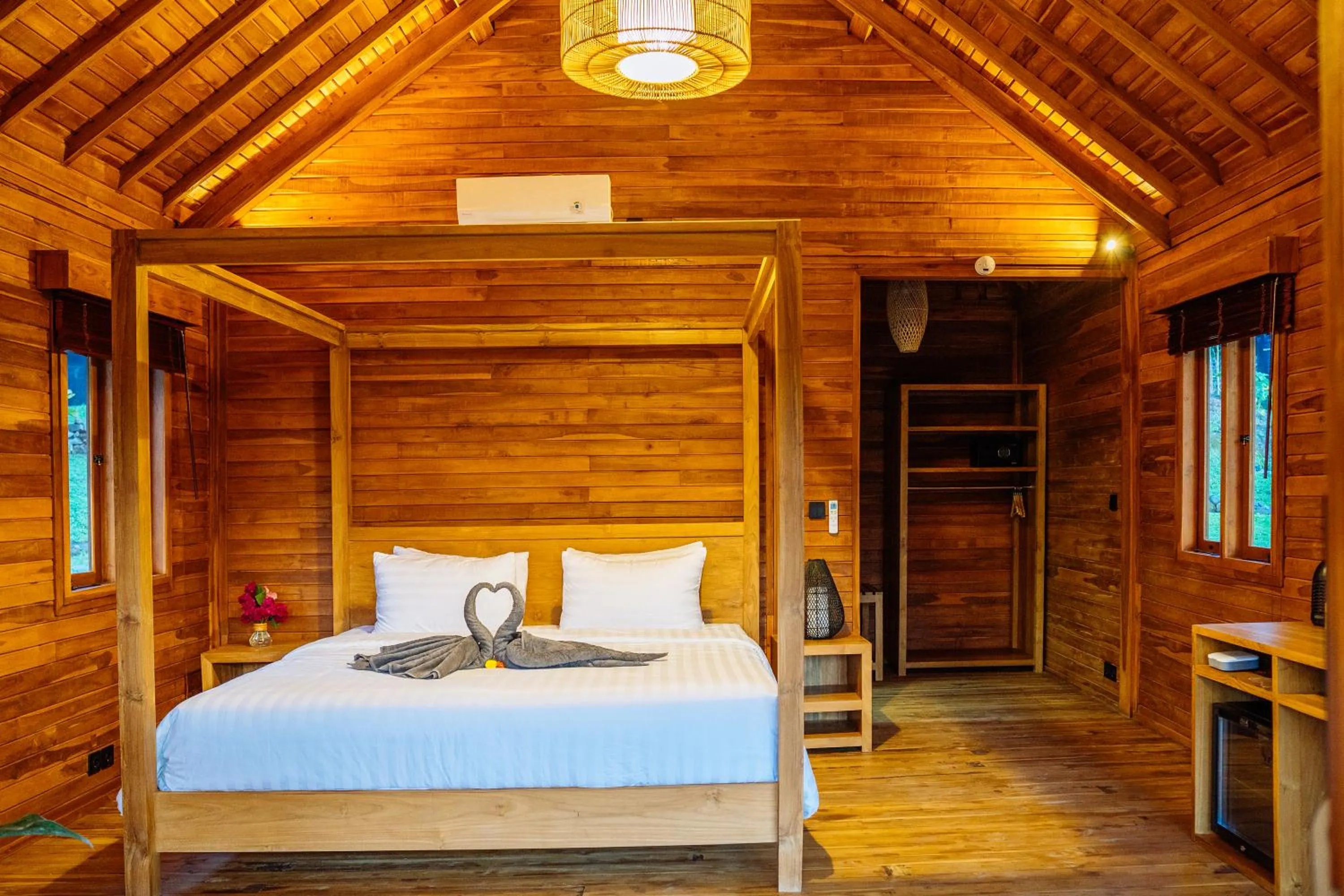 Bedroom, Bed in Taman Swarga Villa Resort & Spa Sidemen