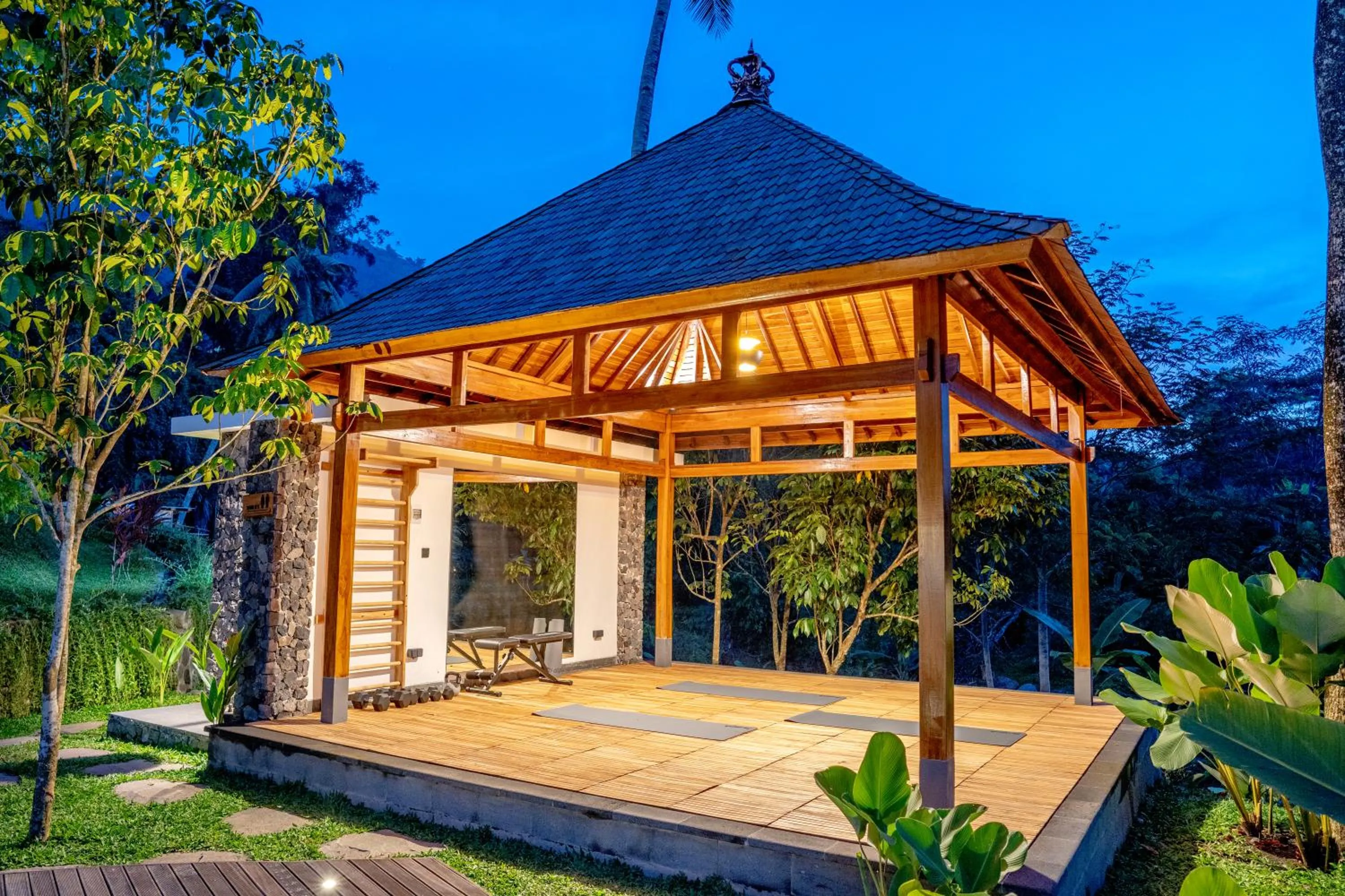 Area and facilities in Taman Swarga Villa Resort & Spa Sidemen