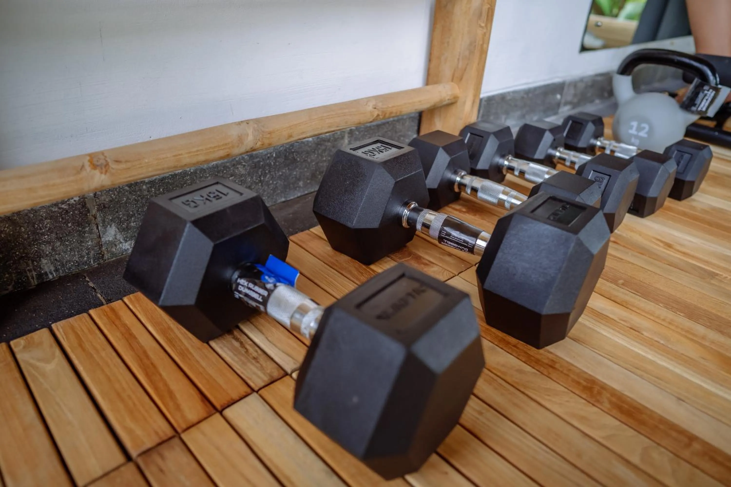 Fitness centre/facilities in Taman Swarga Villa Resort & Spa Sidemen