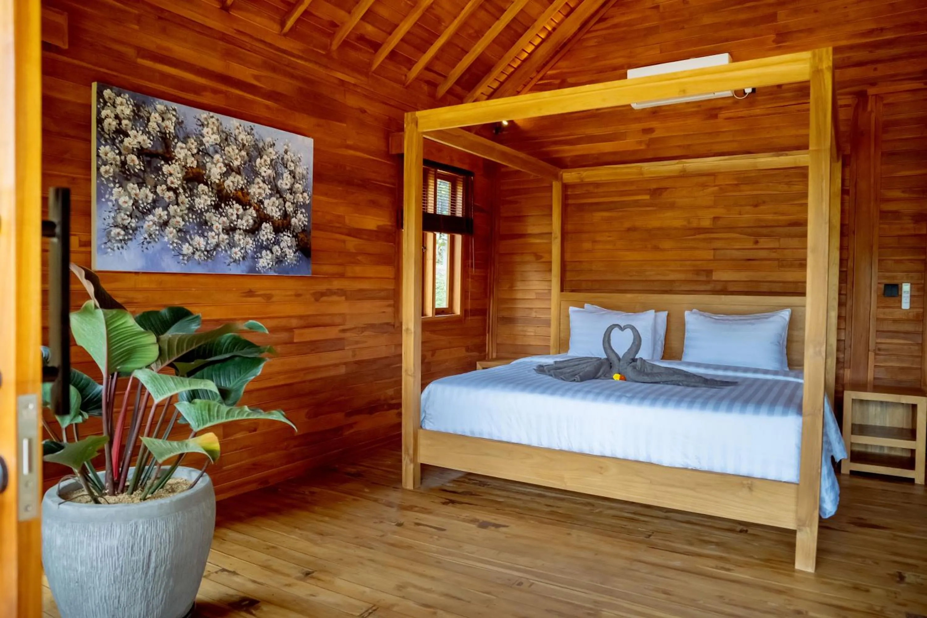 Bedroom, Bed in Taman Swarga Villa Resort & Spa Sidemen