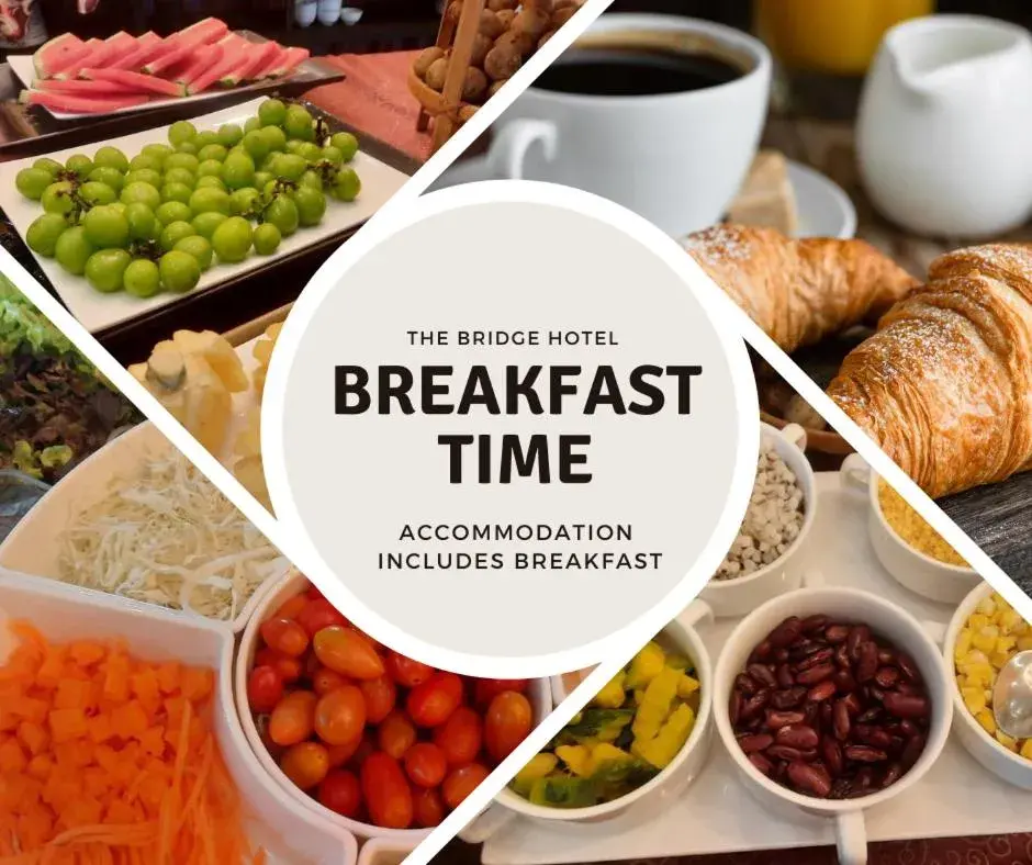 Breakfast in The Bridge Residence Hotel Breakfast in The Bridge Residence Hotel