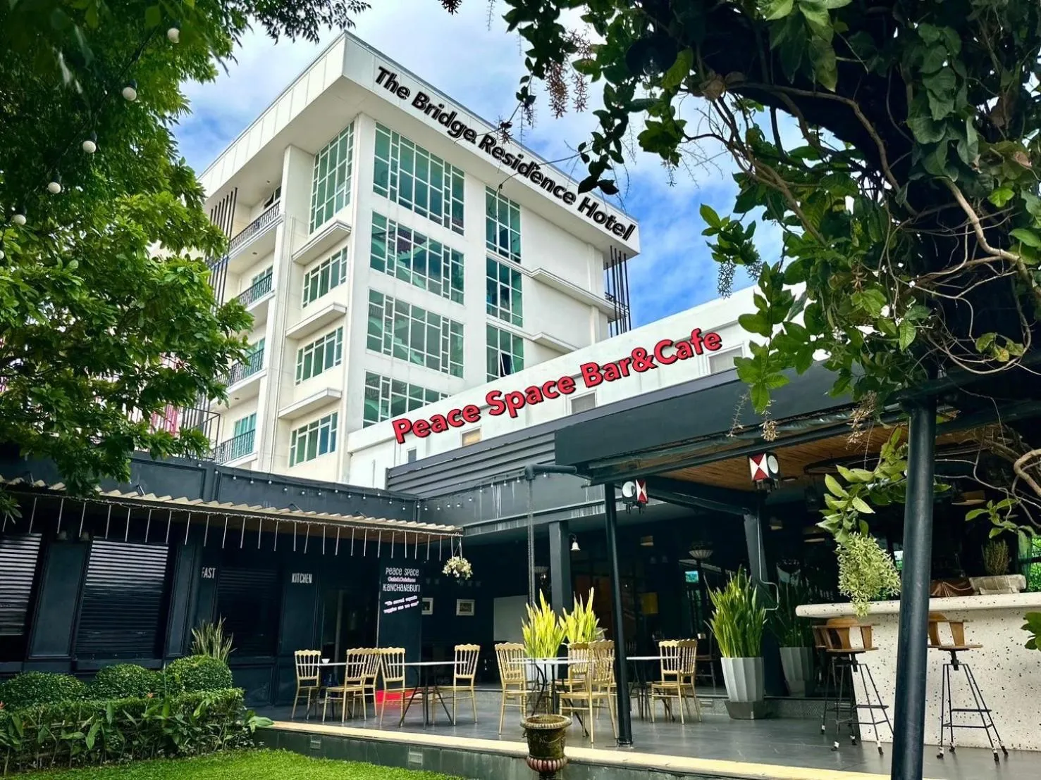 Property building in The Bridge Residence Hotel