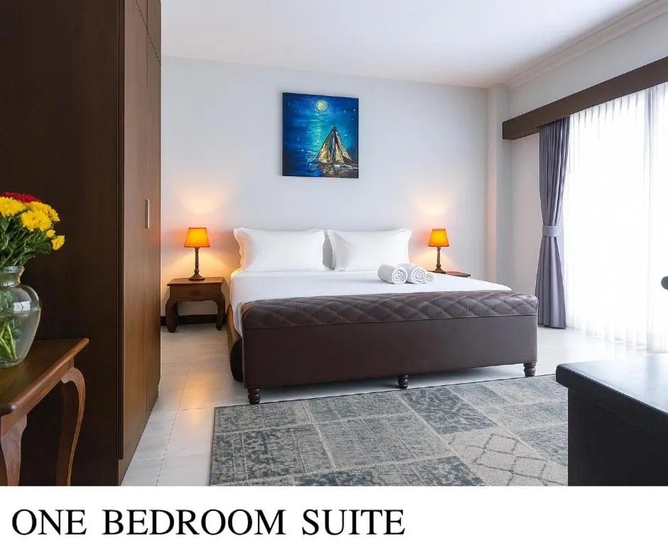 Bed in The Bridge Residence Hotel