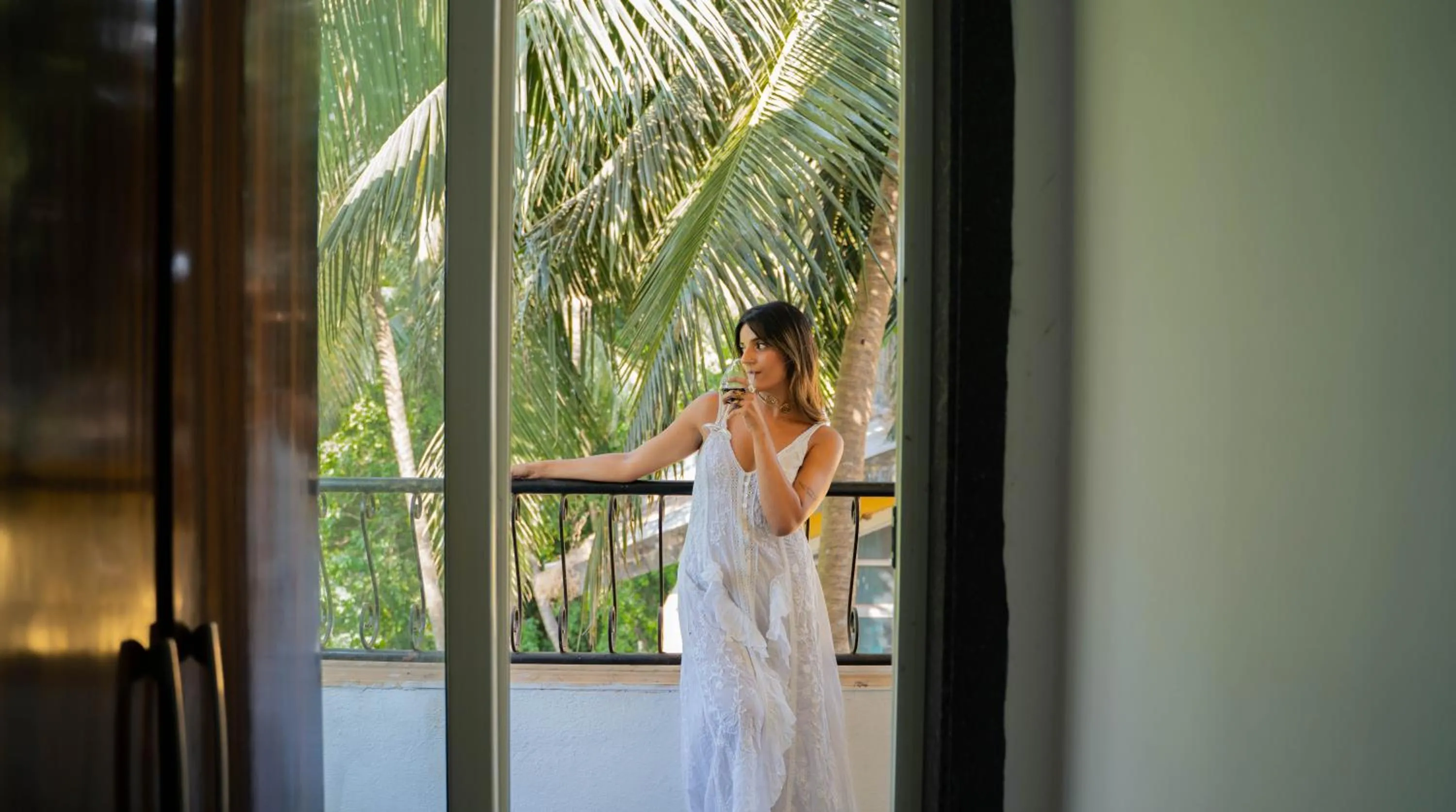 Balcony/Terrace in Perfectstayz Premium Goa Continental Baga