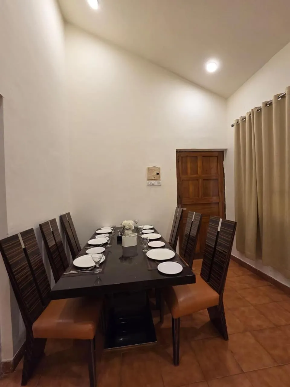 Seating area in Perfectstayz Premium Goa Continental Baga