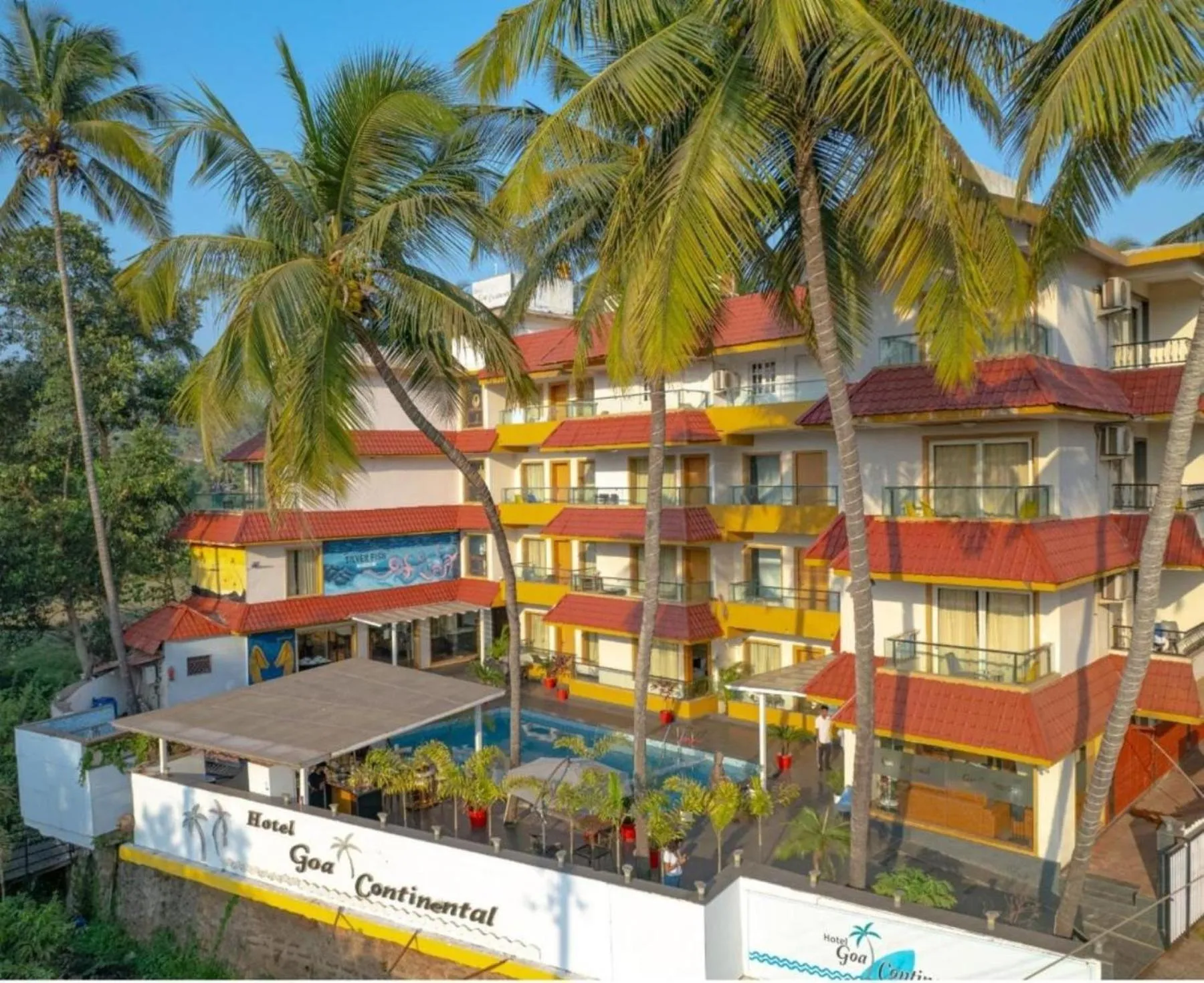 Property building in Perfectstayz Premium Goa Continental Baga