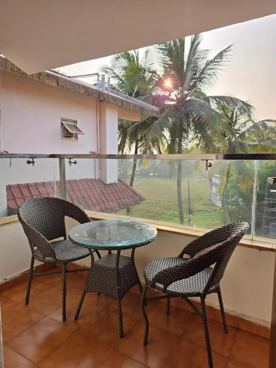 Balcony/Terrace in Perfectstayz Premium Goa Continental Baga