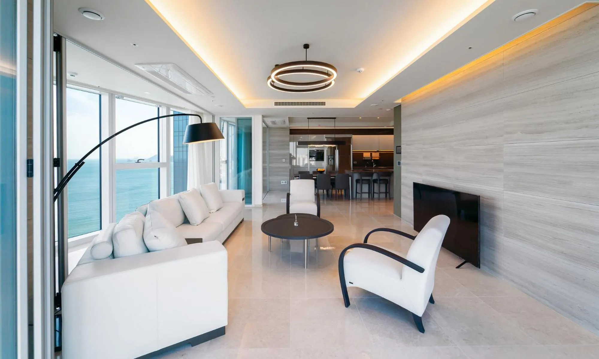 Living room, Bed in New CZ LCT Residence