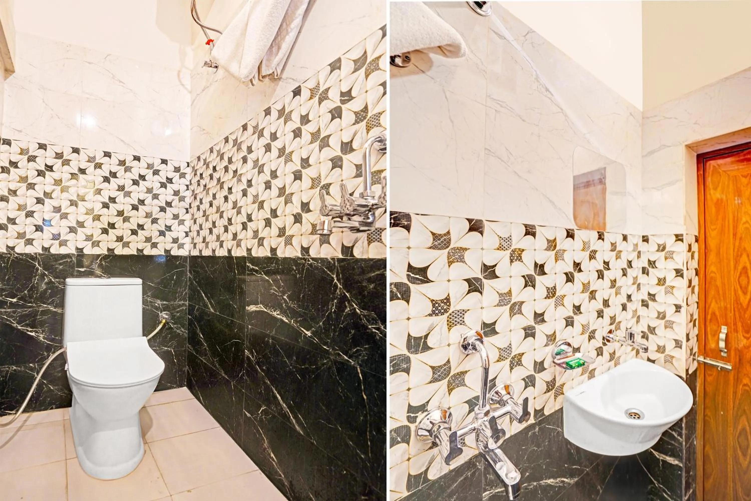 Bathroom in Hotel O MB Grand