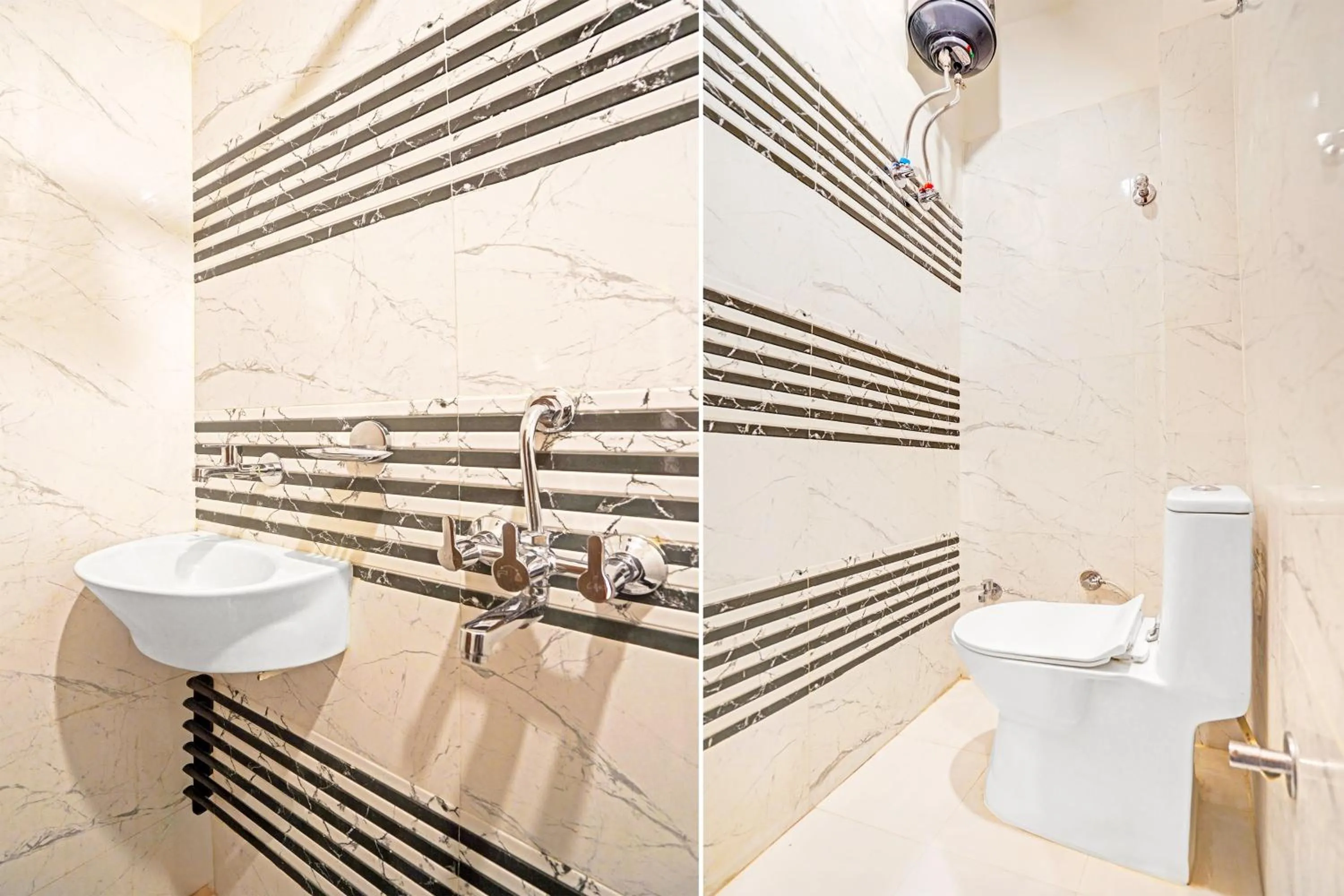 Bathroom in Hotel O MB Grand
