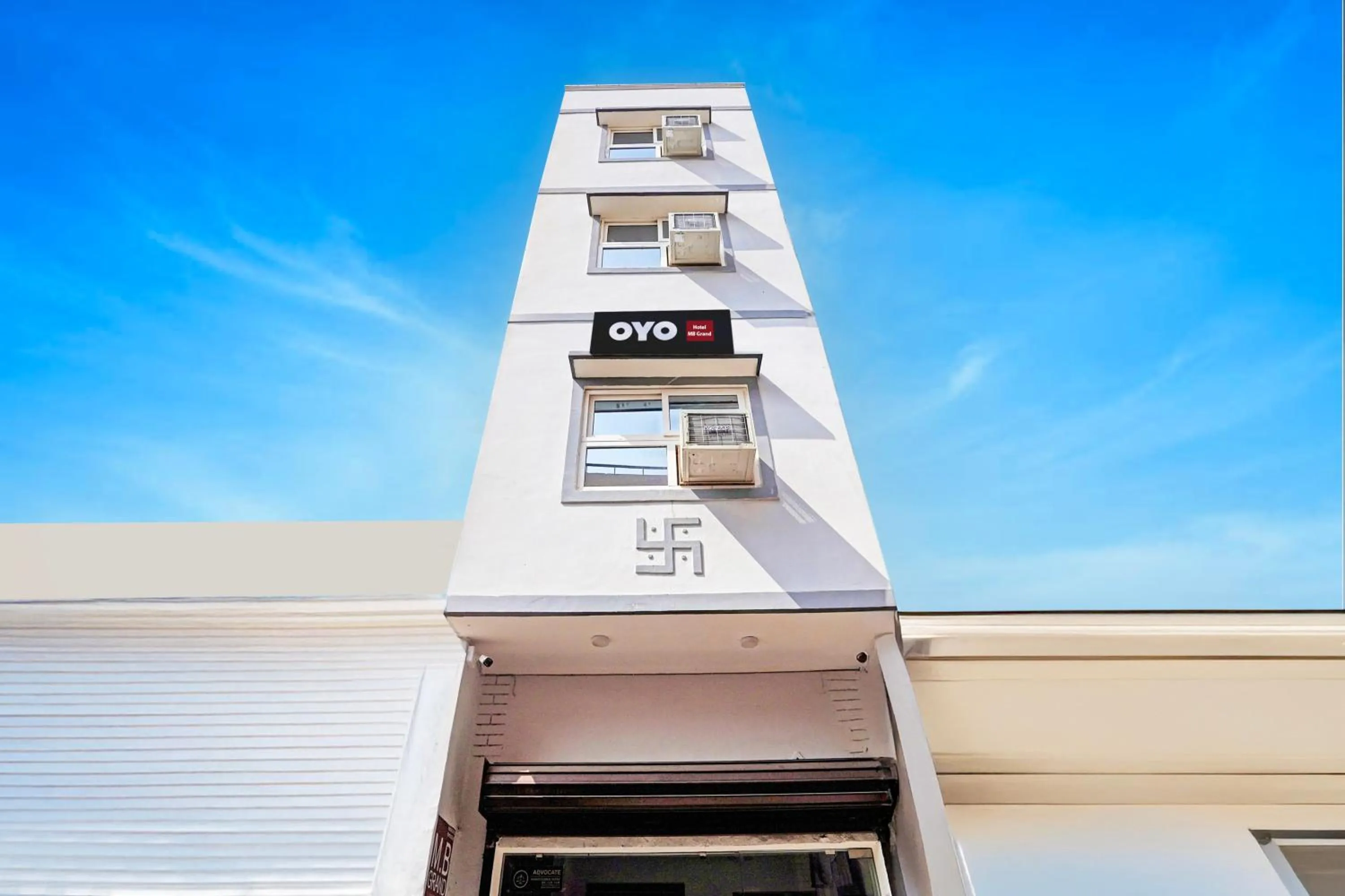 Facade/entrance in Hotel O MB Grand