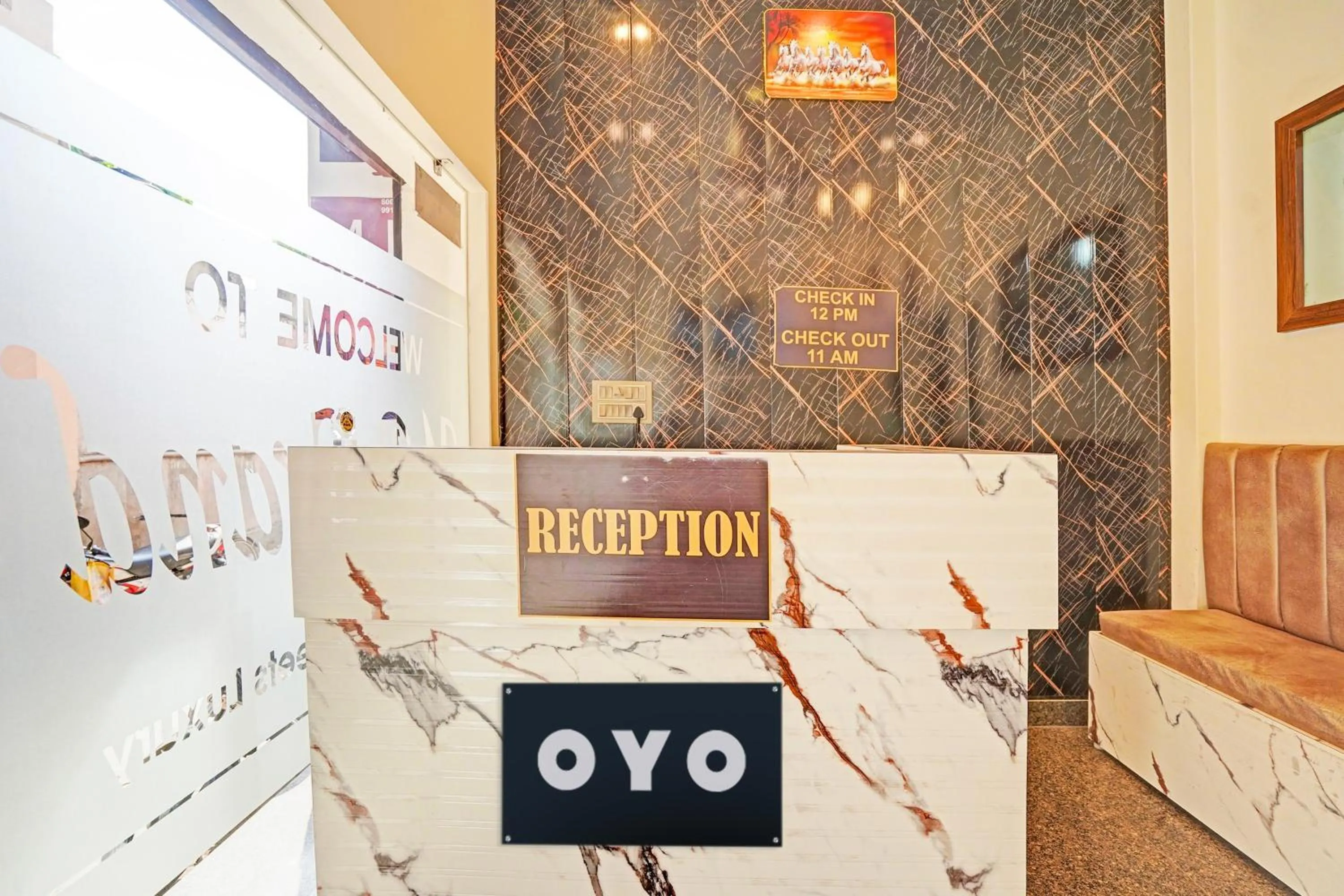 Lobby or reception in Hotel O MB Grand