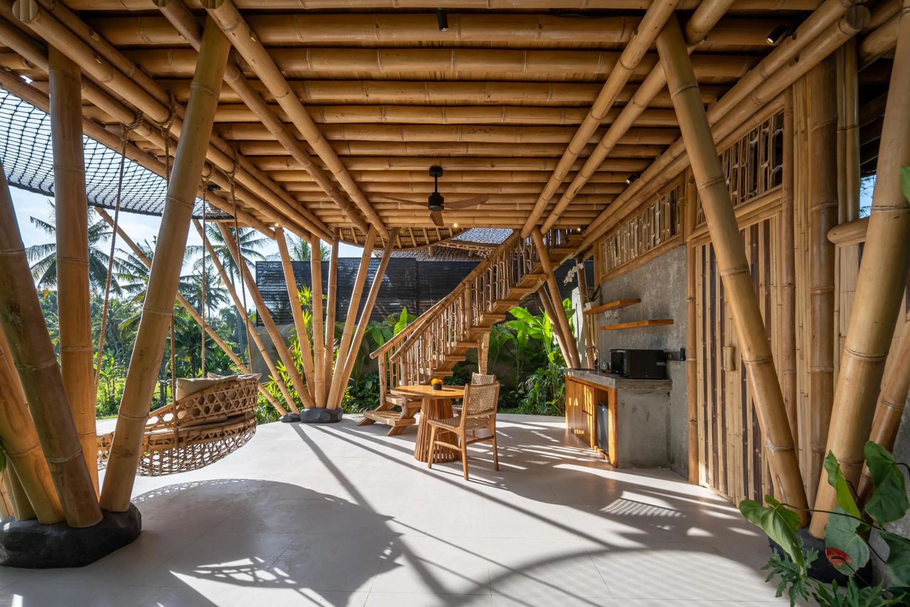 Balcony/Terrace in Emana Bambooscape