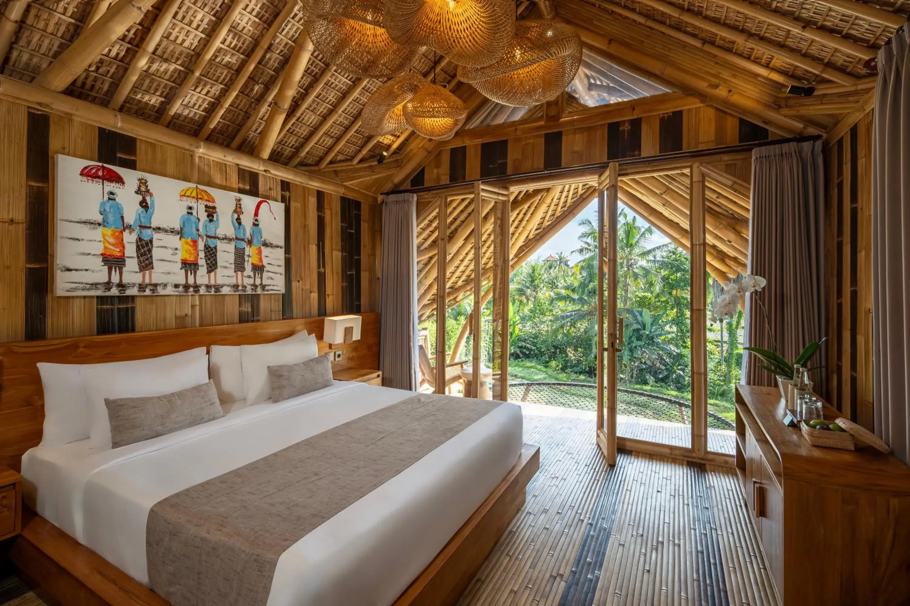 Bed in Emana Bambooscape Bed in Emana Bambooscape