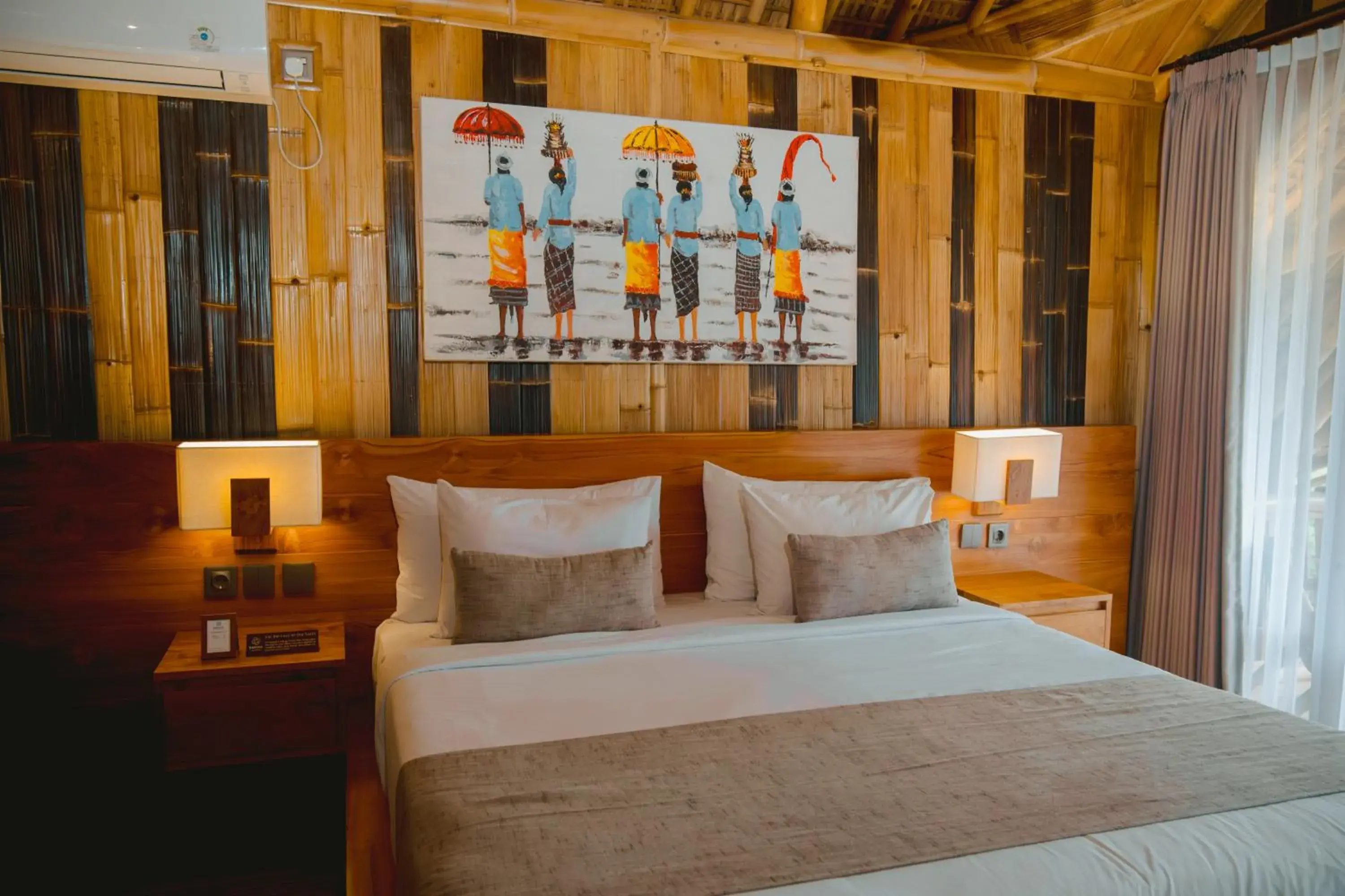 Bedroom, Bed in Emana Bambooscape Bedroom, Bed in Emana Bambooscape