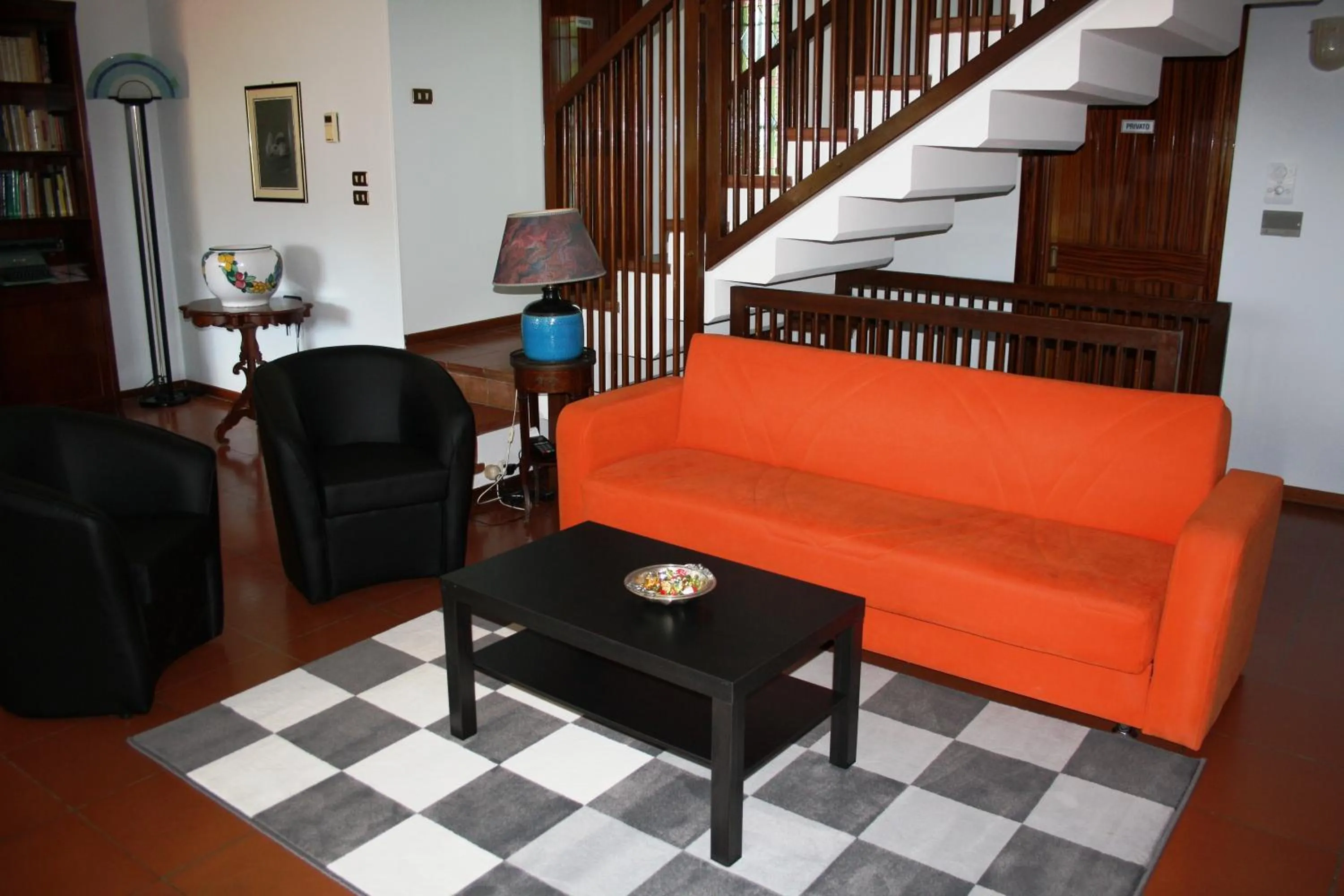 Communal lounge/ TV room in B&B Verdegiada