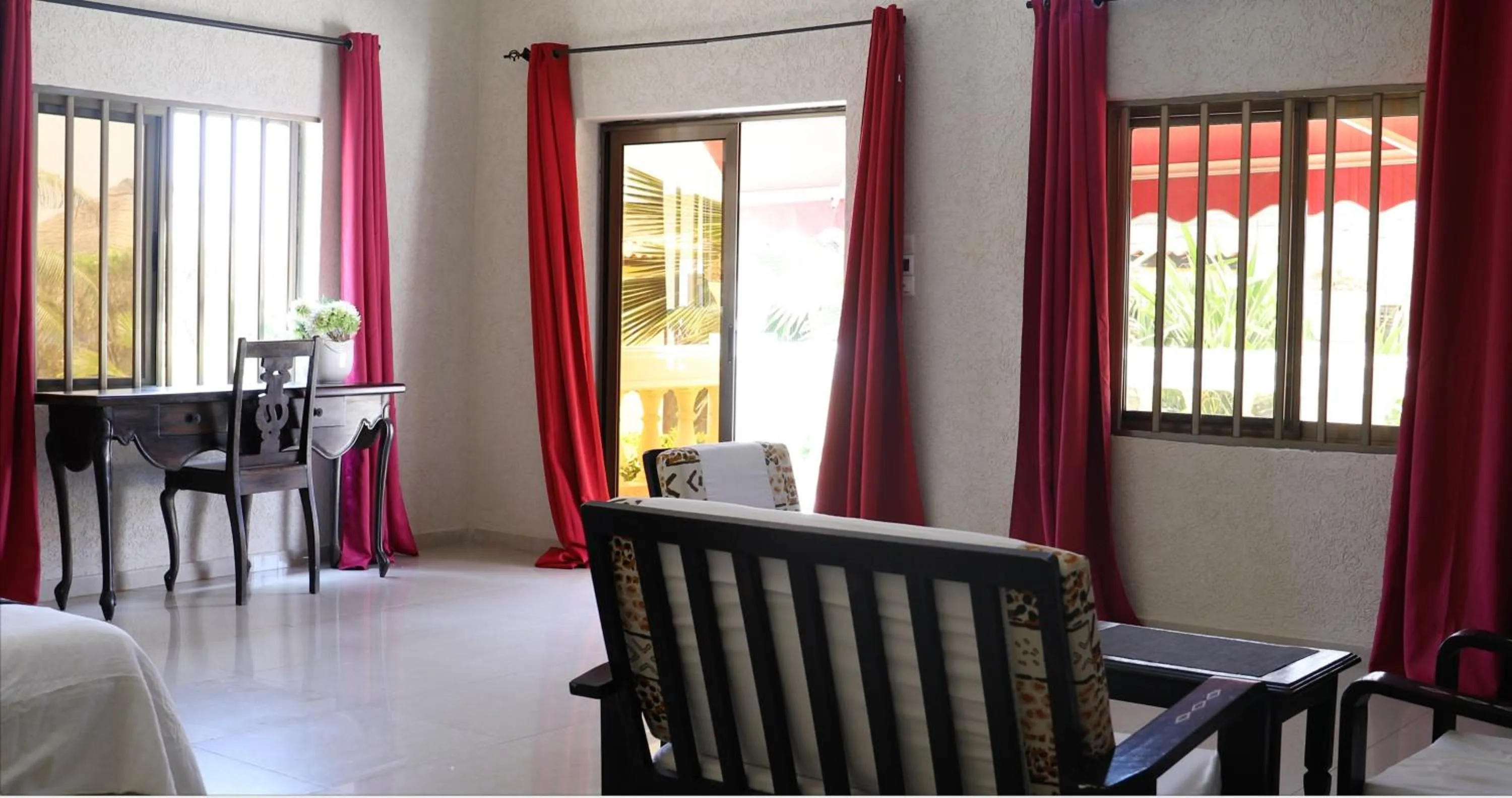 Living room in Hôtel Résidence Madiba