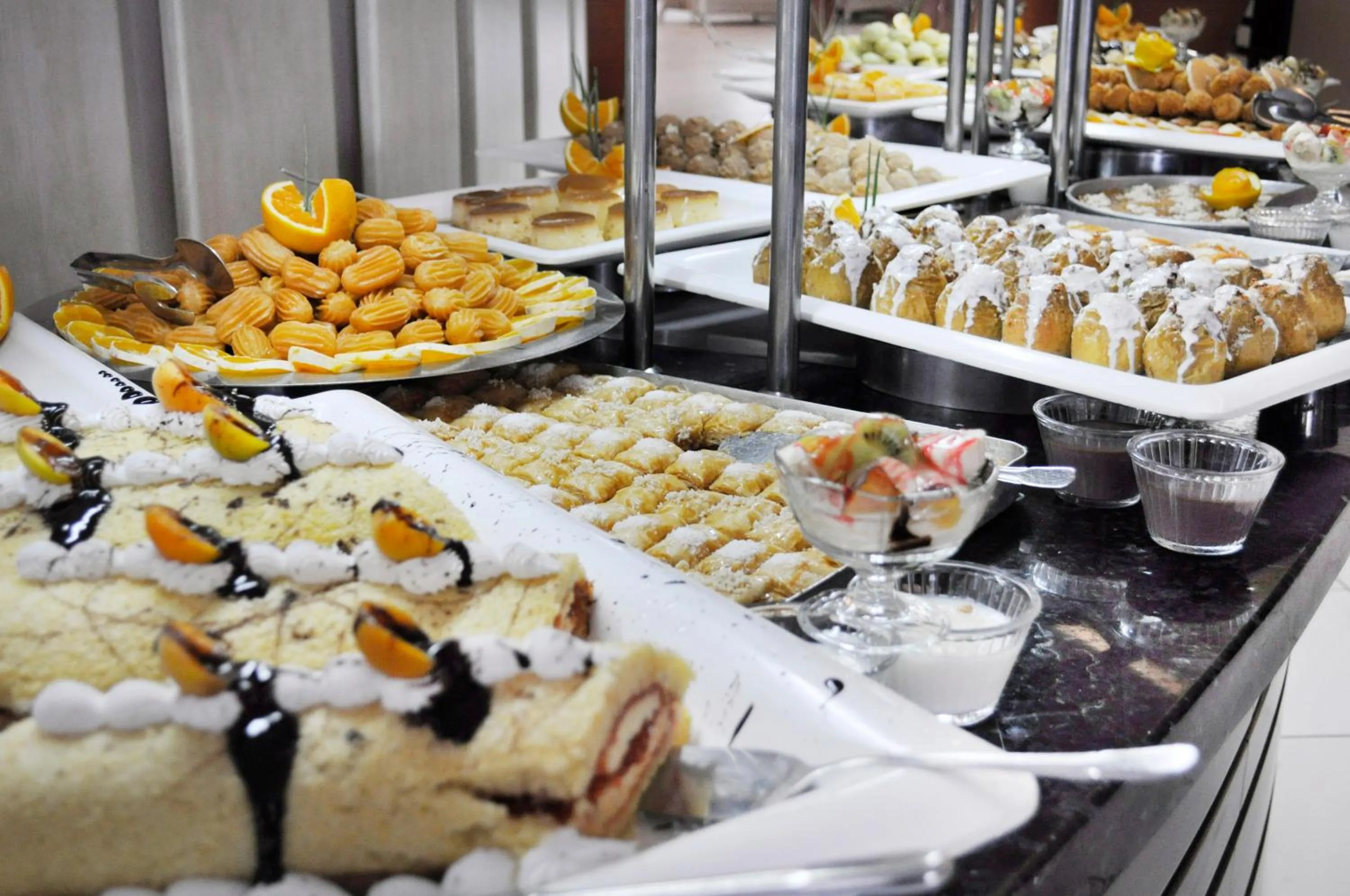Food close-up in Golden Lotus Hotel