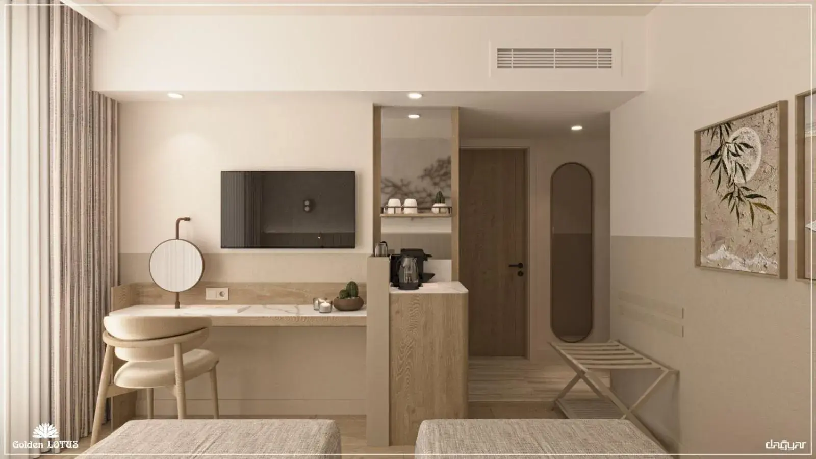 Photo of the whole room in Golden Lotus Hotel Photo of the whole room in Golden Lotus Hotel