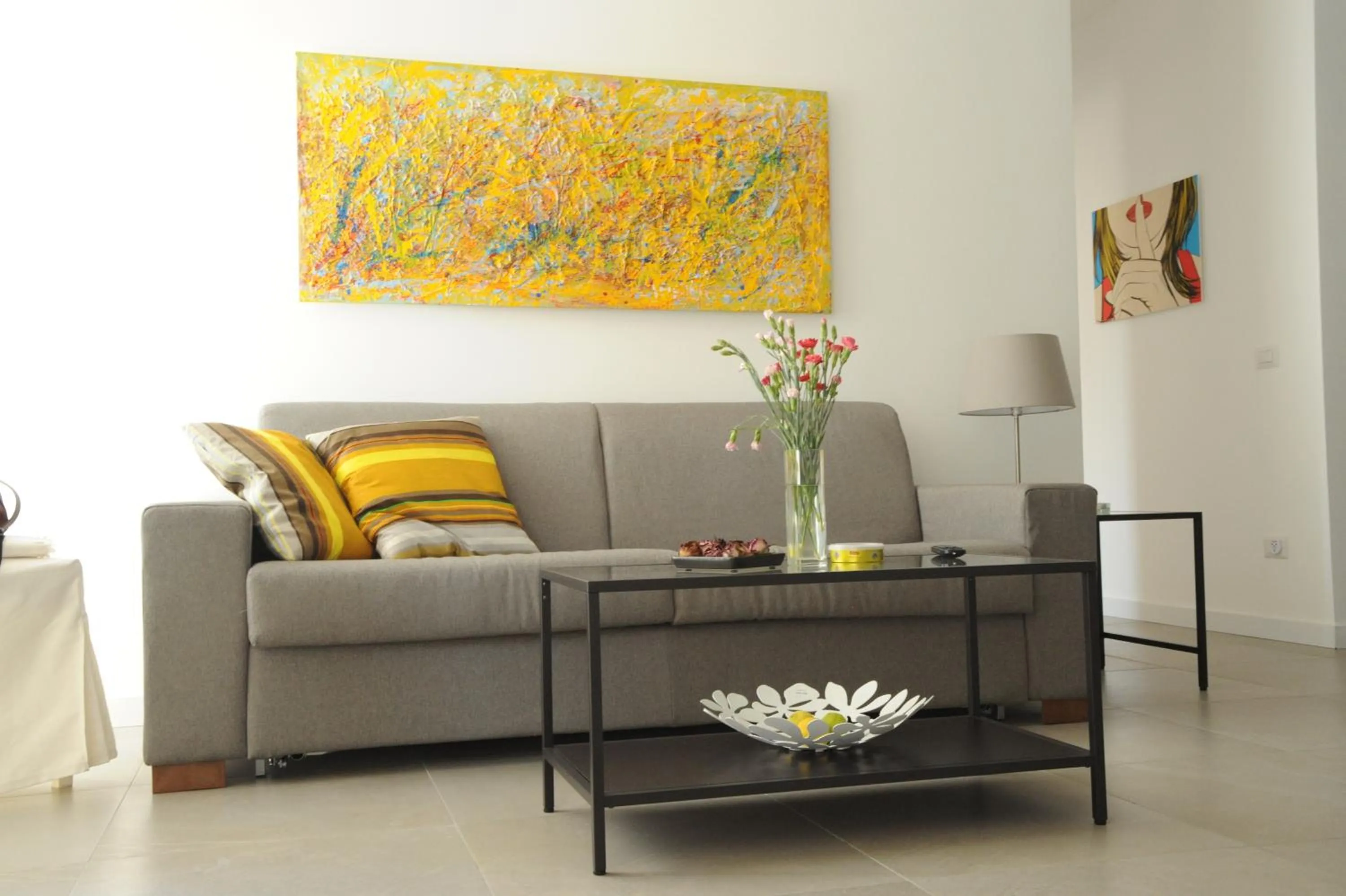 Living room in Saint Peter's House