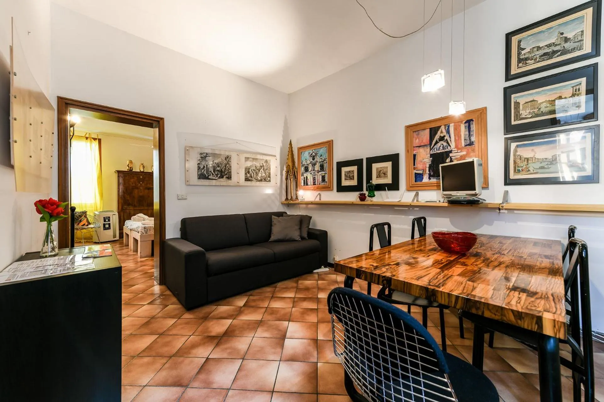 Living room in Cà Tolentini