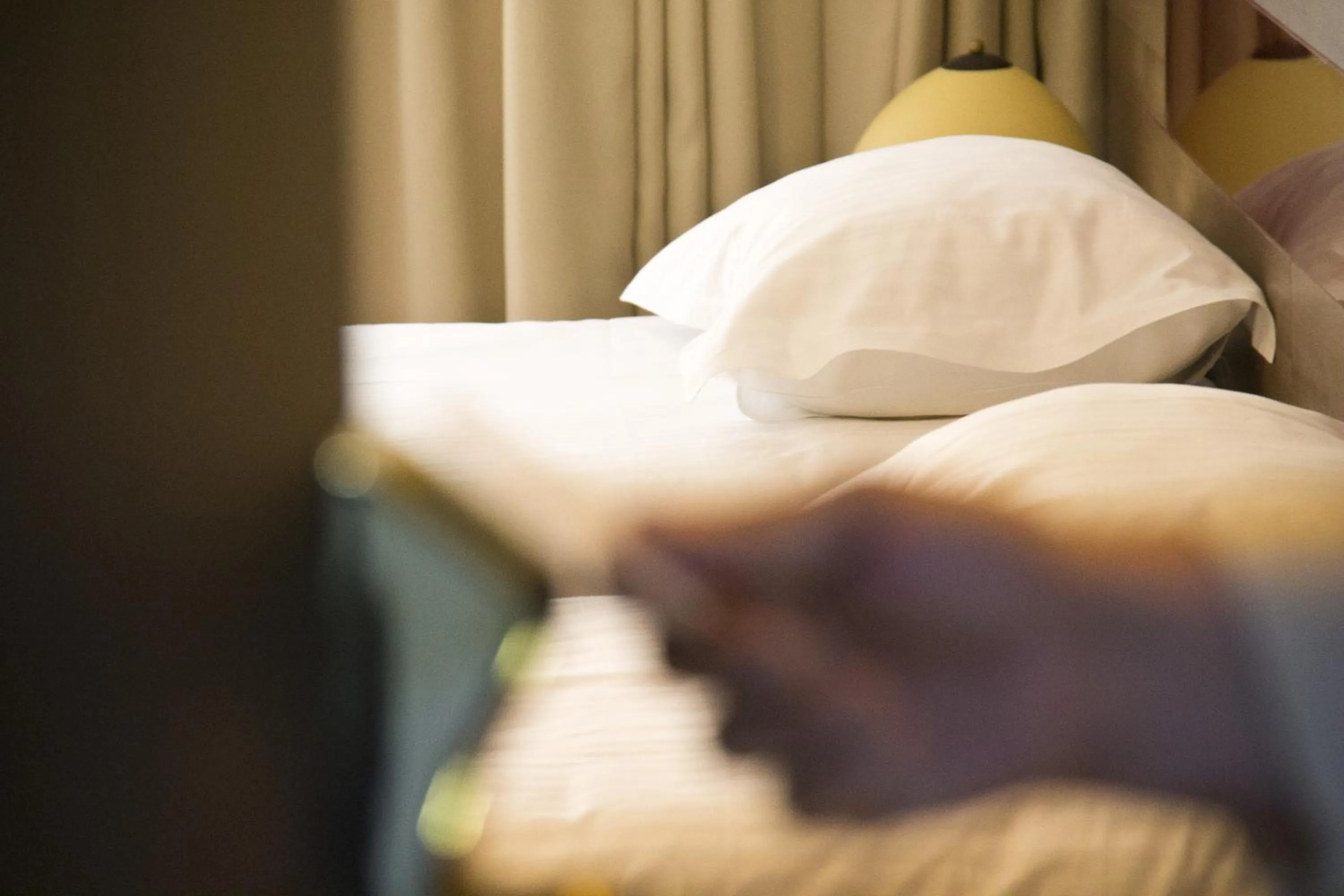 Decorative detail, Bed in Hotel City Ploiesti