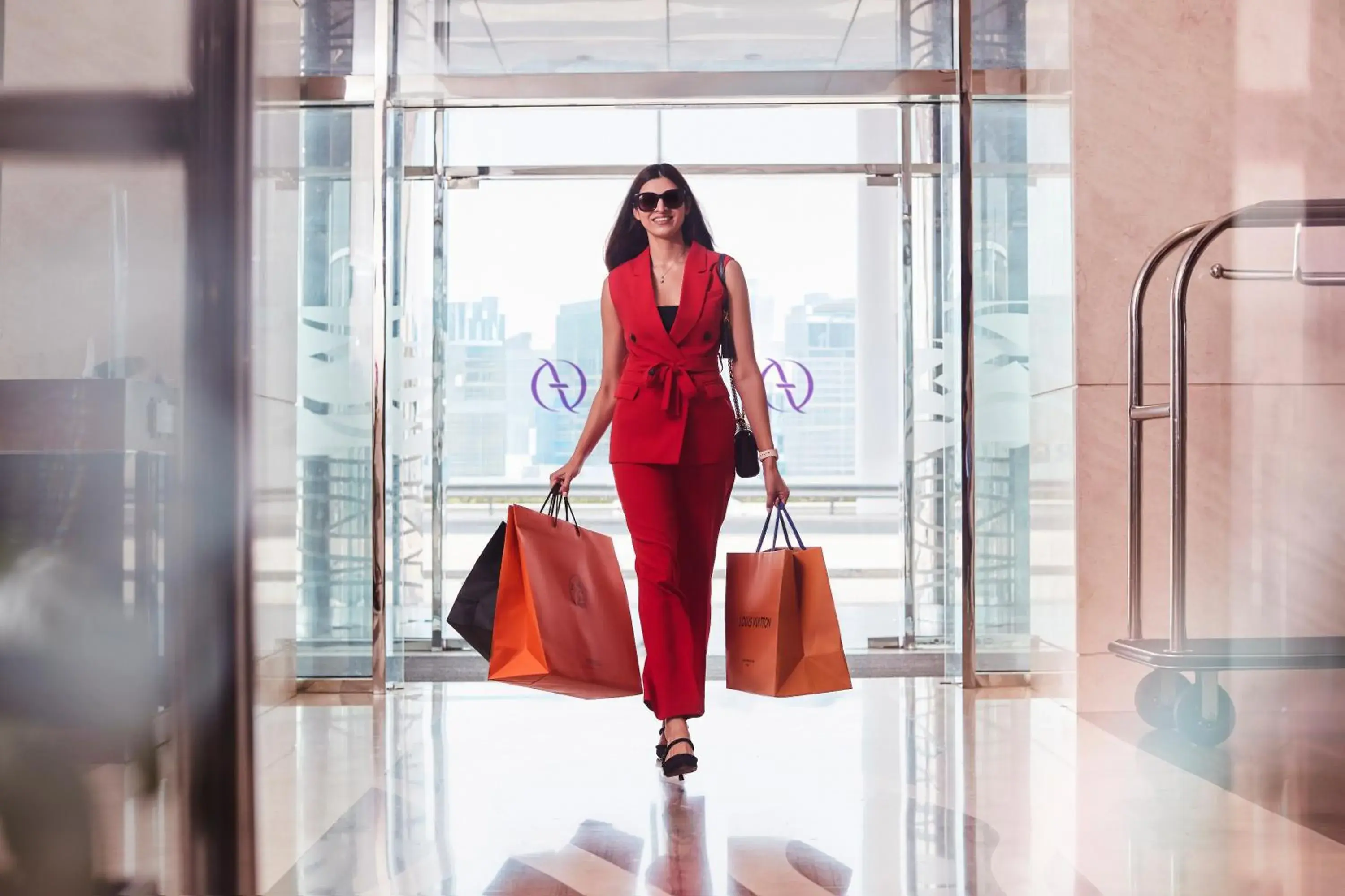 Lobby or reception in Flora Al Barsha Hotel At The Mall Lobby or reception in Flora Al Barsha Hotel At The Mall