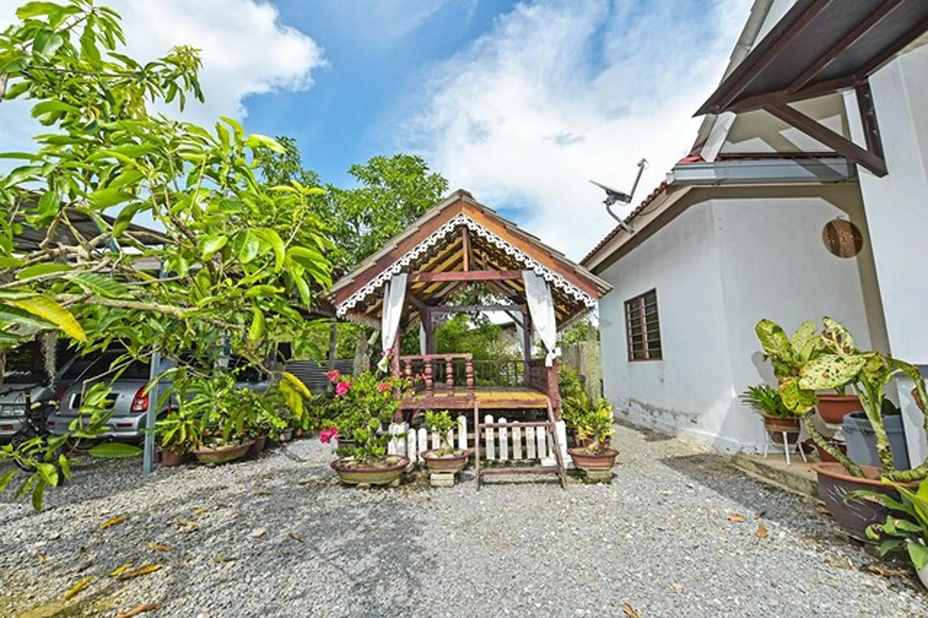 Garden in Homestay Masha Padang Besar