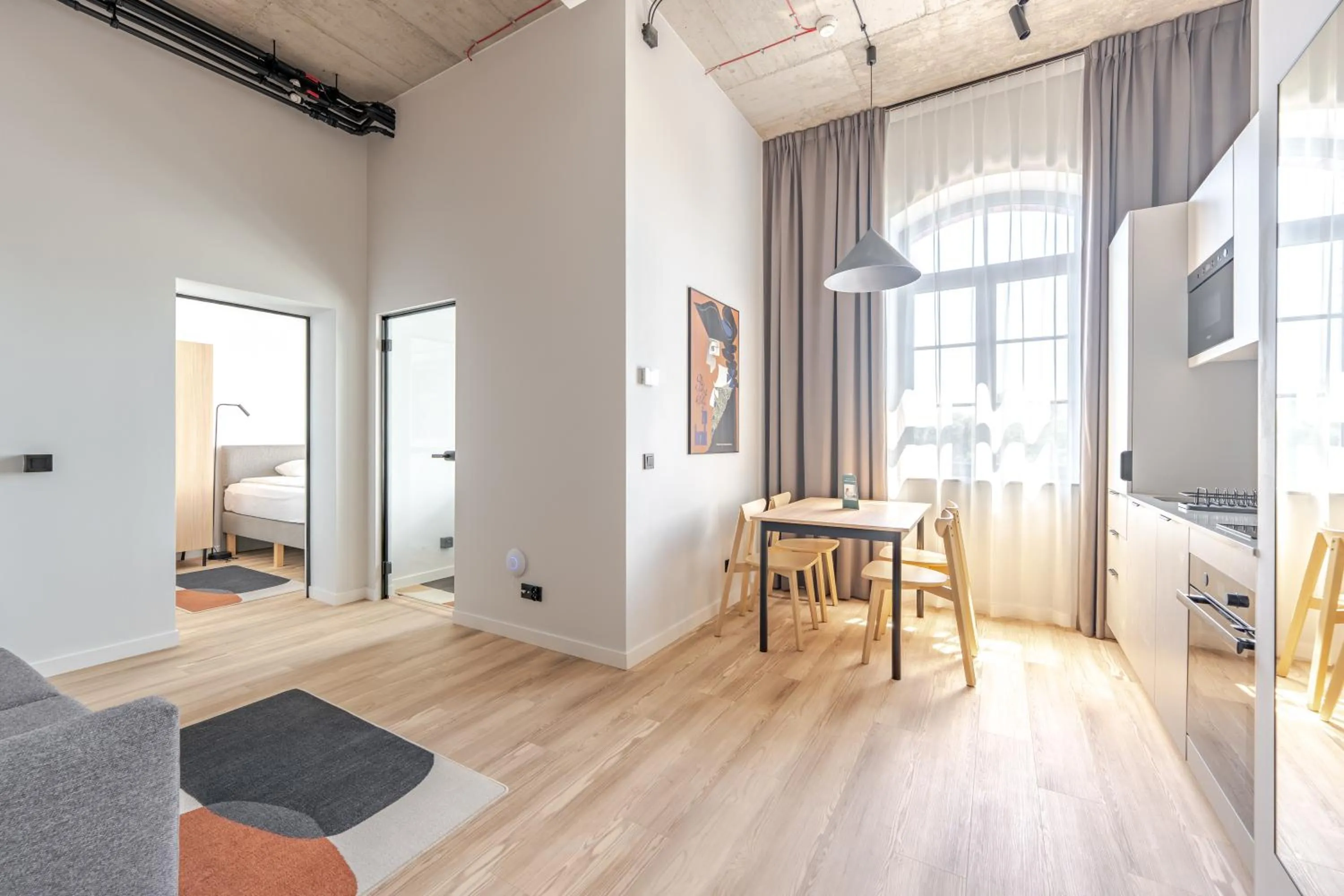 View (from property/room), Bed in Noli Gdansk Old Town