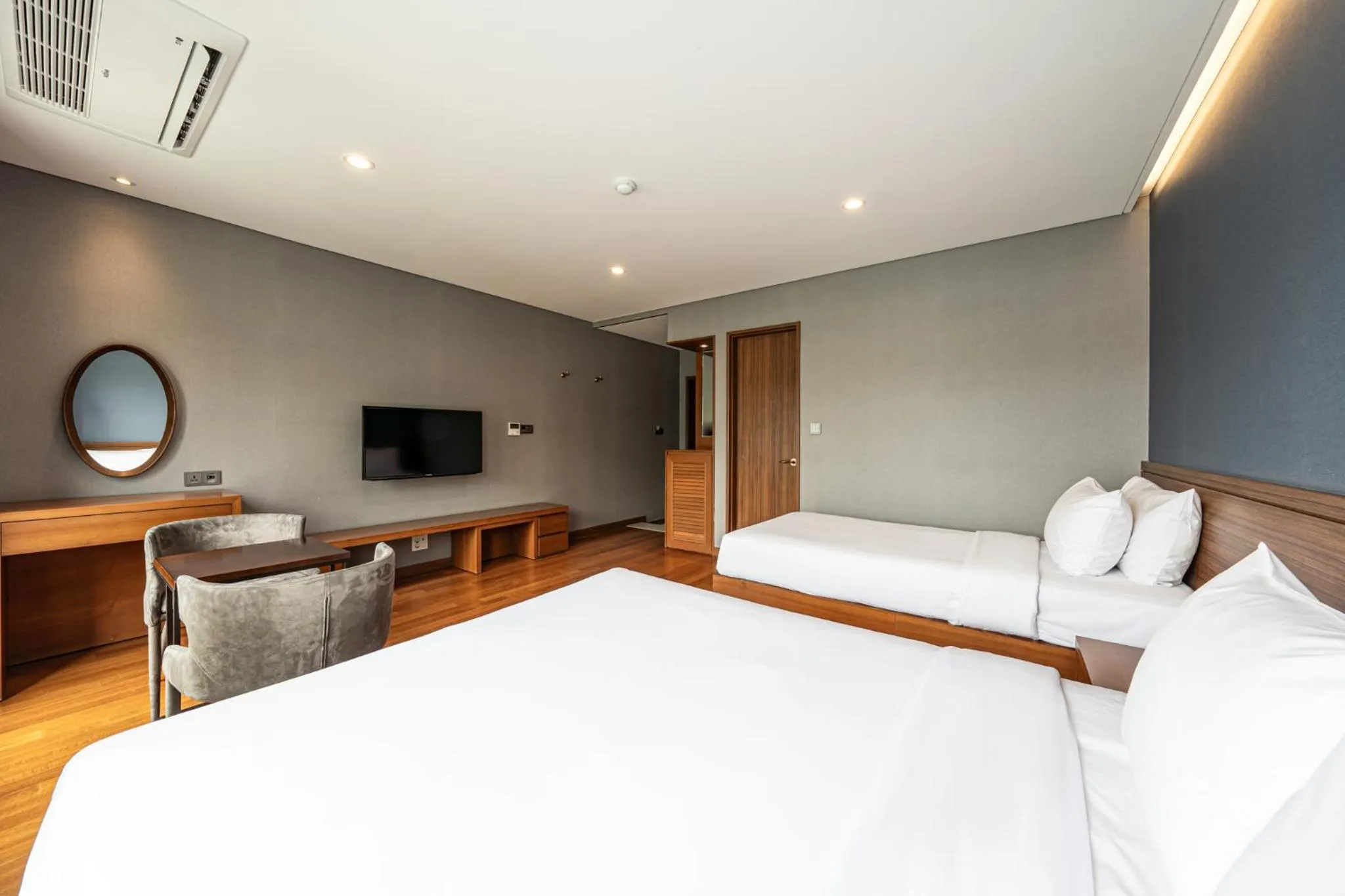 Bed in The Hill House Yangpyeong