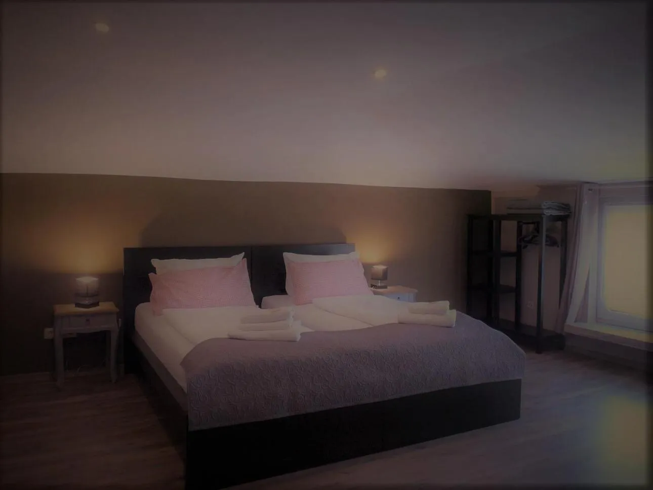 Bedroom, Bed in Haus am Burggraben