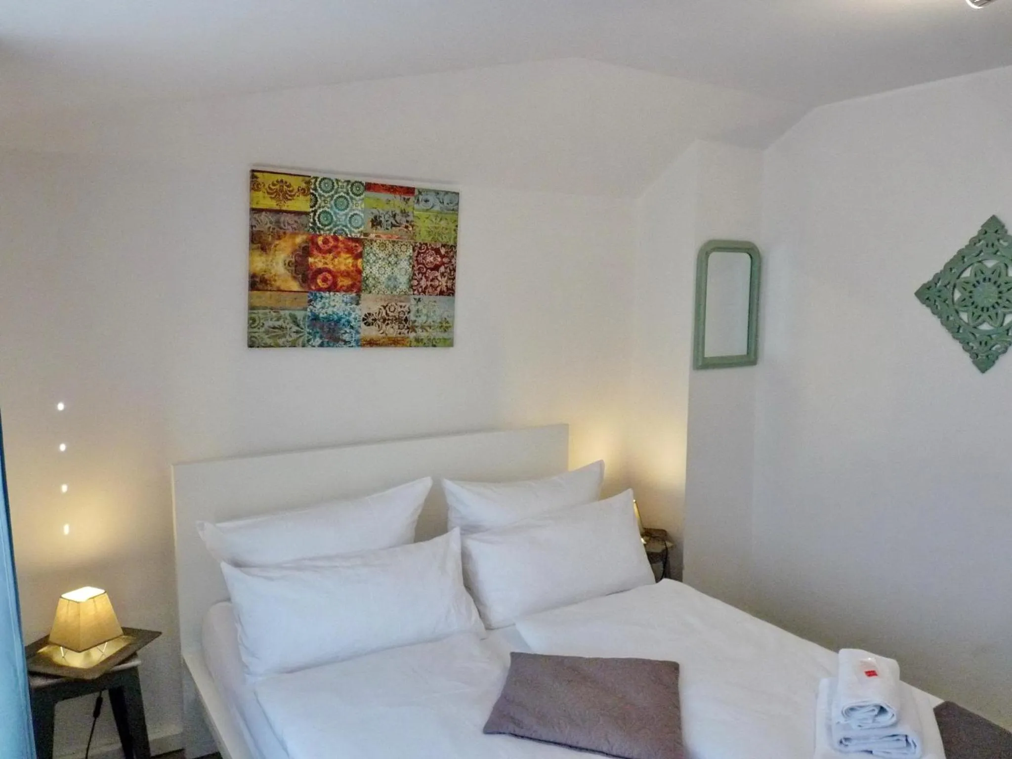 Bedroom, Bed in Haus am Burggraben