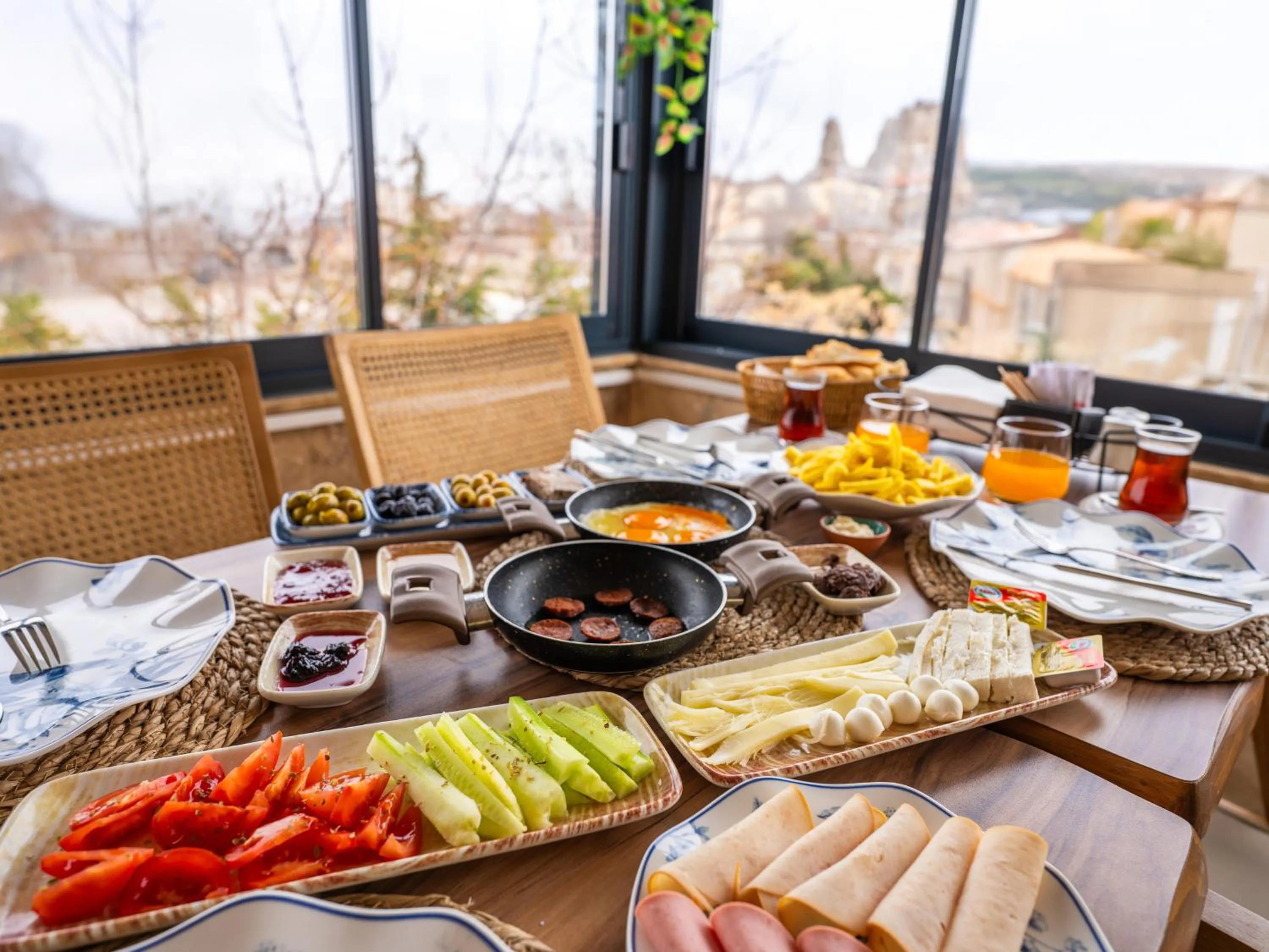 Breakfast in My Cappadocia Stone House