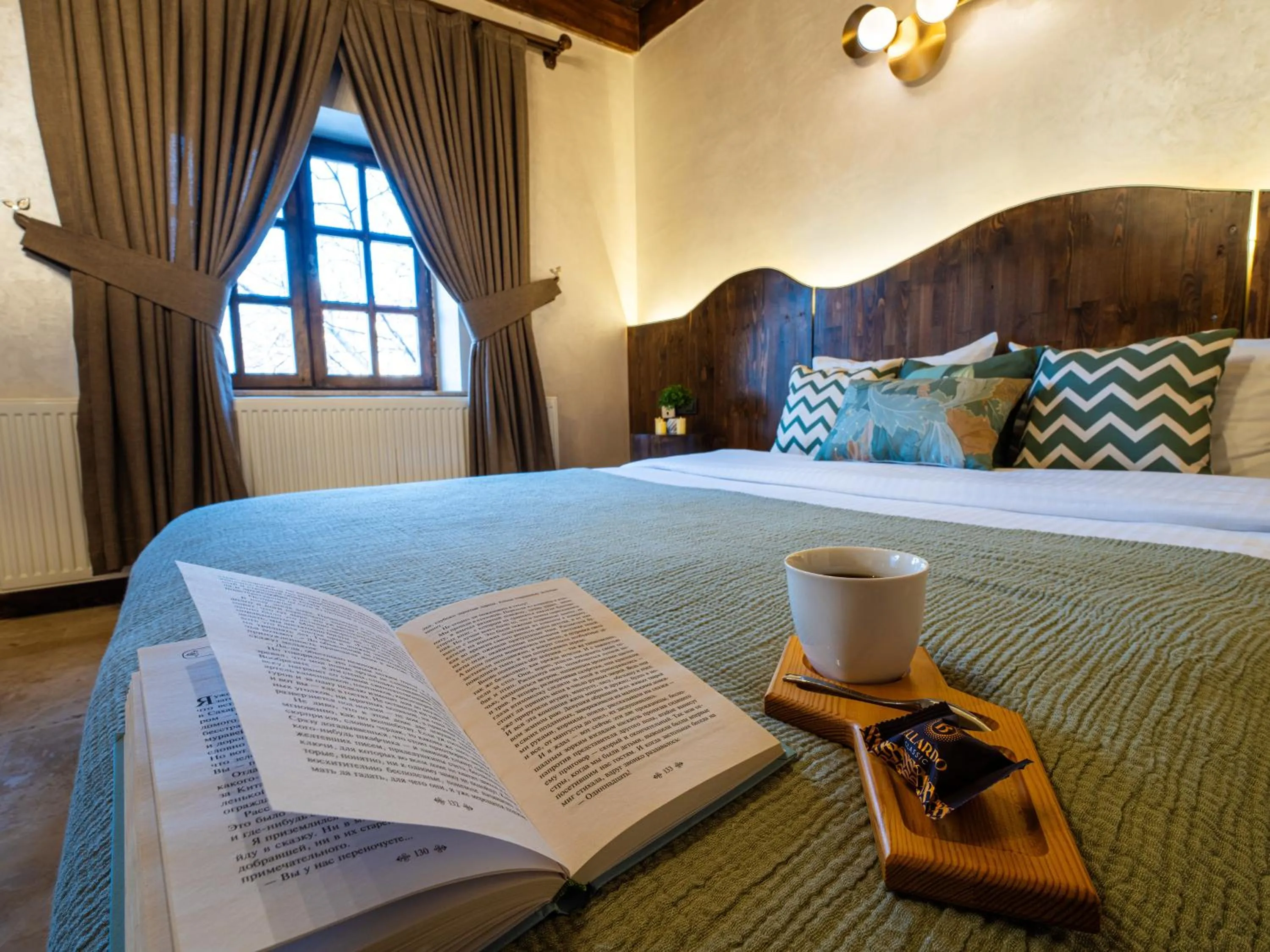 Bed in My Cappadocia Stone House